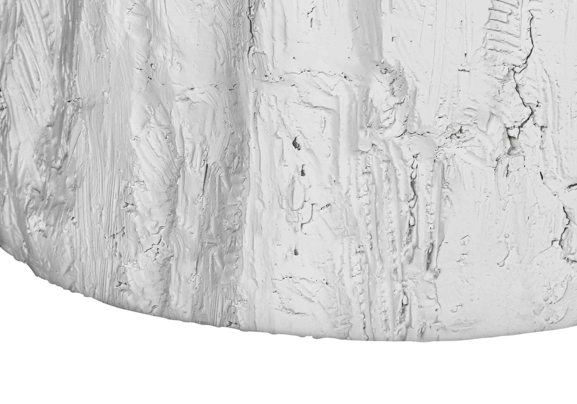 TABLE D'APPOINT - 25"H / INTERIEUR OU EXTERIEUR BLANC – I 4121