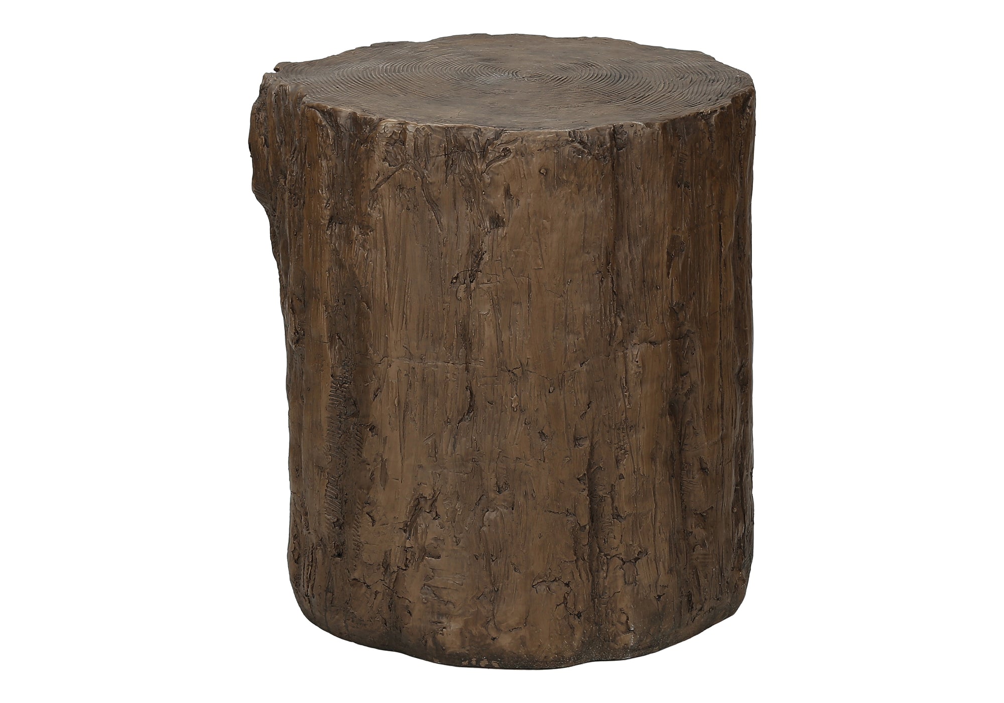 TABLE D'APPOINT - 25"H / INTERIEUR OU EXTERIEUR NOYER – I 4123
