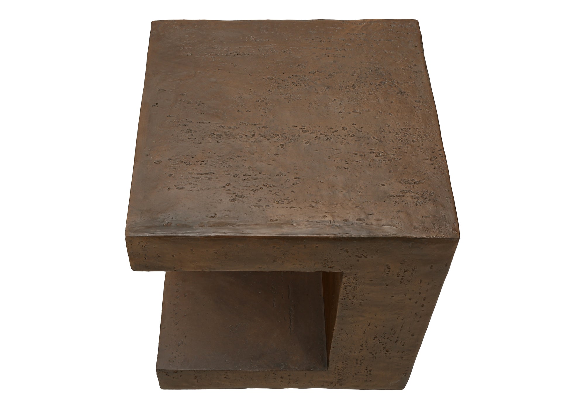 TABLE D'APPOINT - 25"H / INTERIEUR OU EXTERIEUR NOYER – I 4133