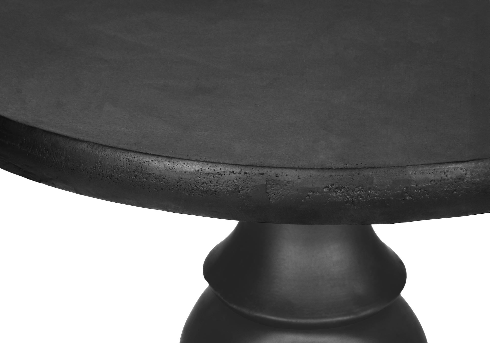 TABLE D'APPOINT - 25"H / INTERIEUR OU EXTERIEUR NOIR – I 4162