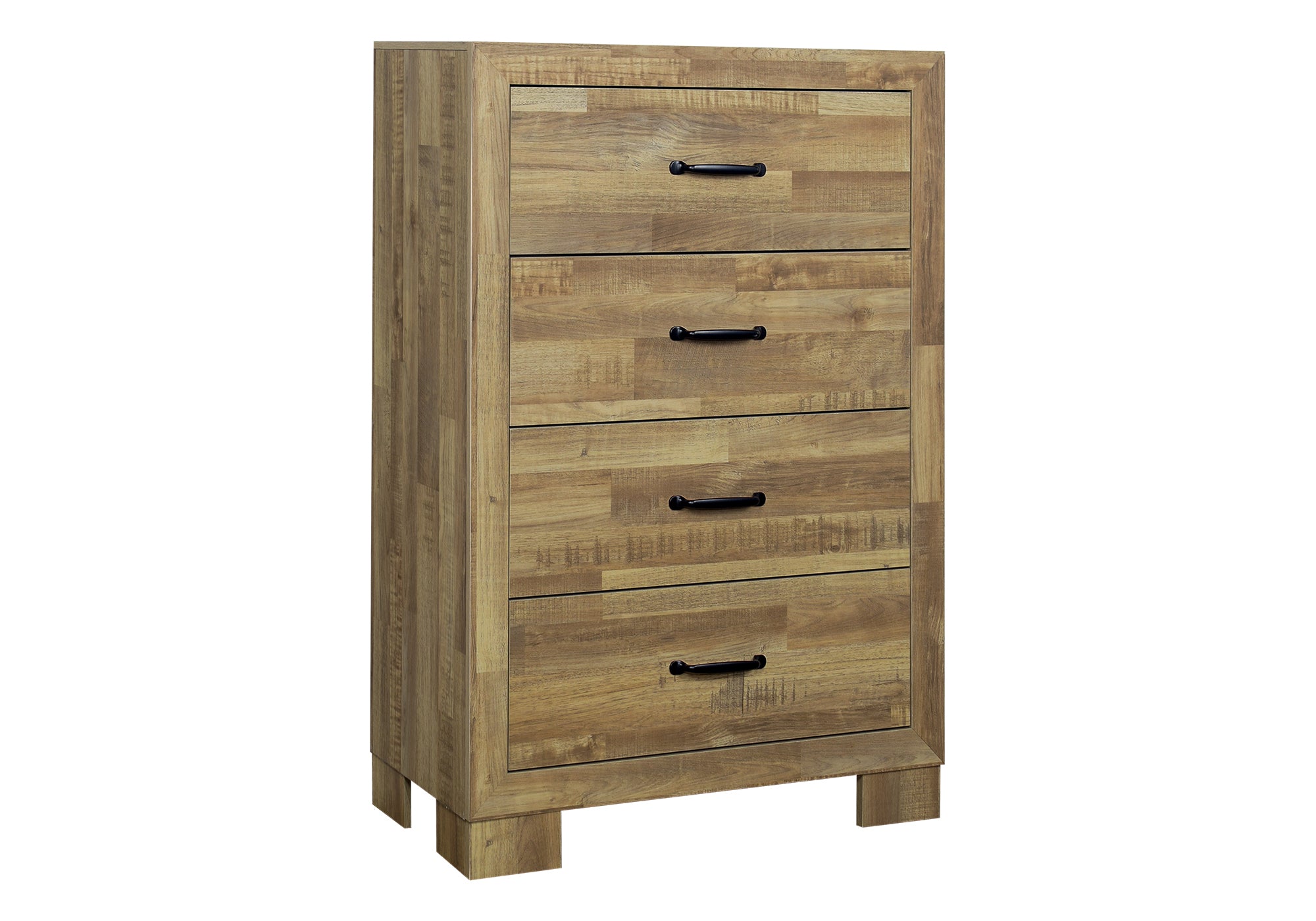 CHAMBRE A COUCHER - COMMODE 4 TIROIRS / CHENE MOYEN – I 5279
