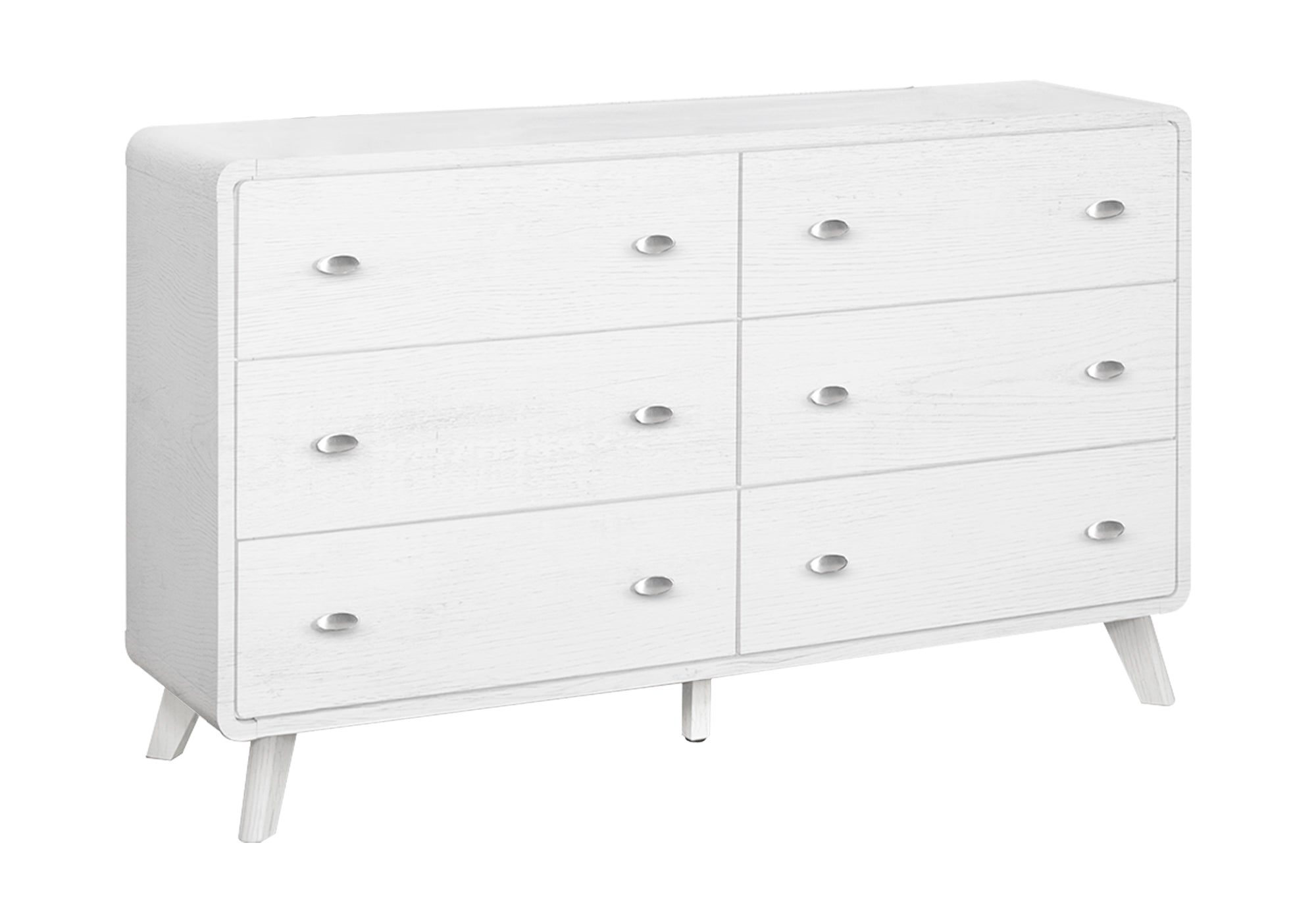 CHAMBRE A COUCHER - COMMODE 6 TIROIRS / CHENE BLANC – I 5291