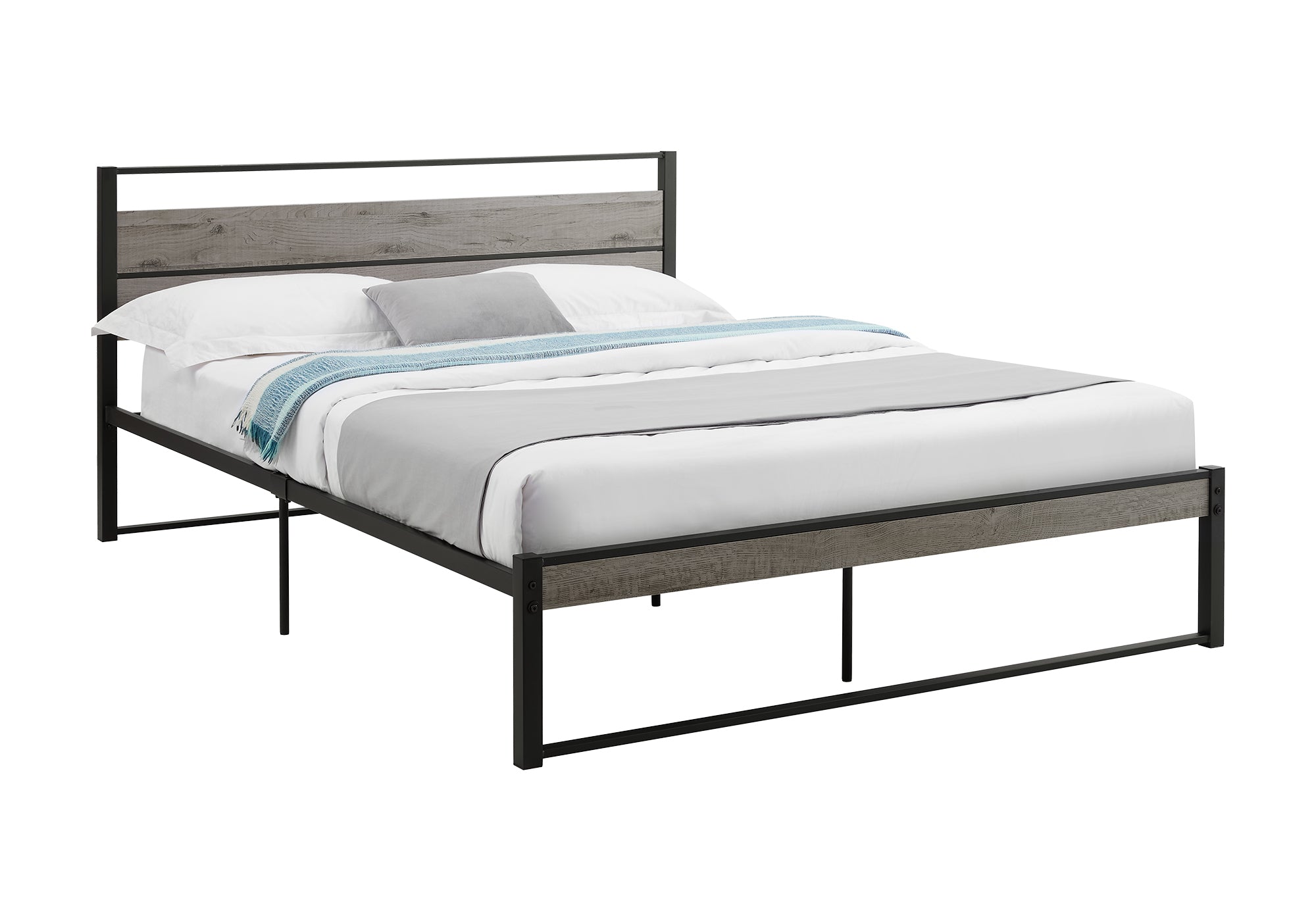 LIT - QUEEN / GRIS PLATEFORME METAL NOIR – I 6071Q