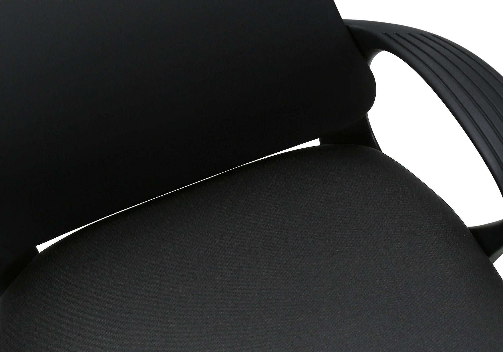 CHAISE DE BUREAU - NOIR / TISSU NOIR / DOSSIER EXECUTIF – I 7354