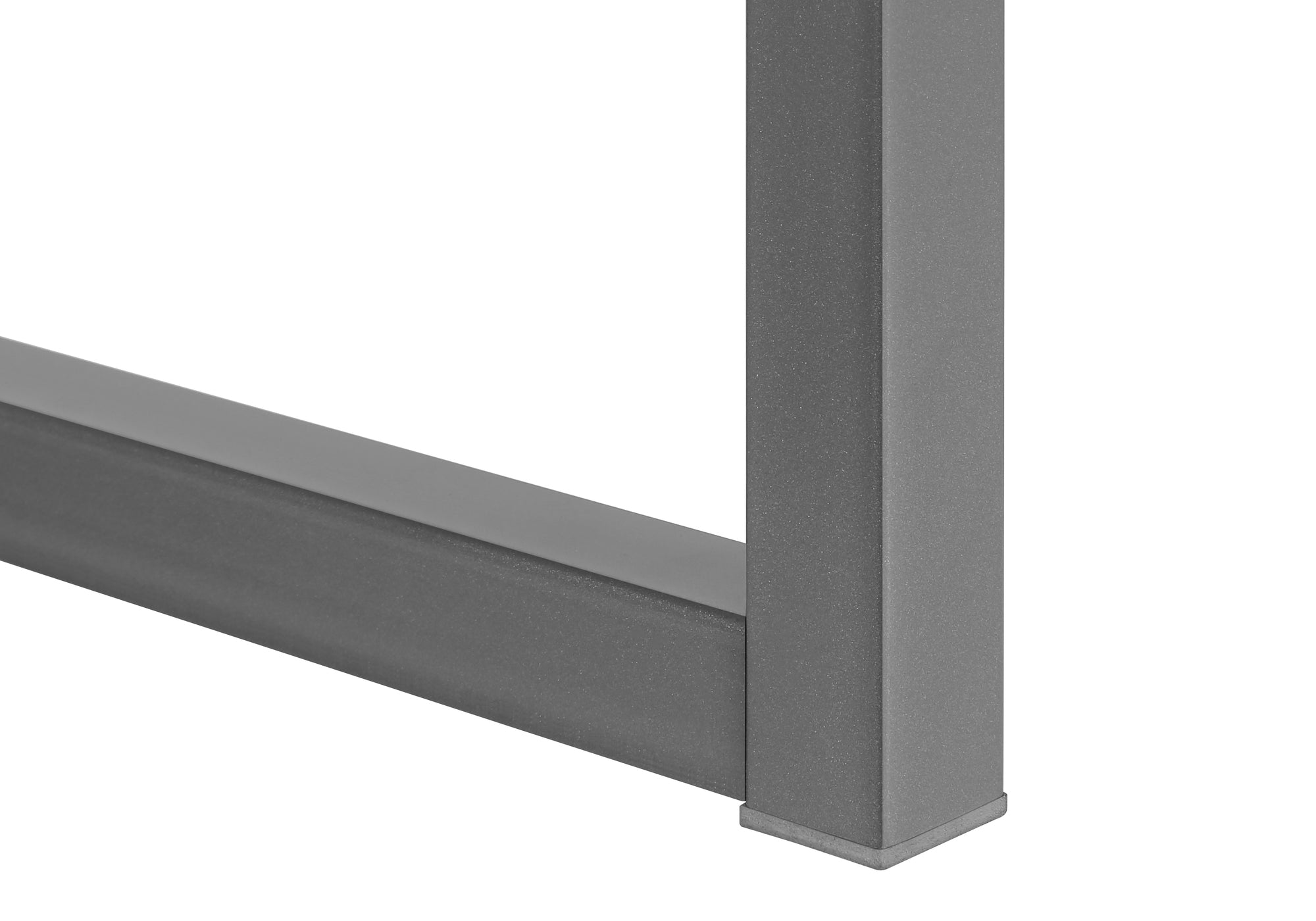 HUCHE DE BUREAU - 72"L BLANC / ARGENT QUALITE COMMERCIALE – I 7728