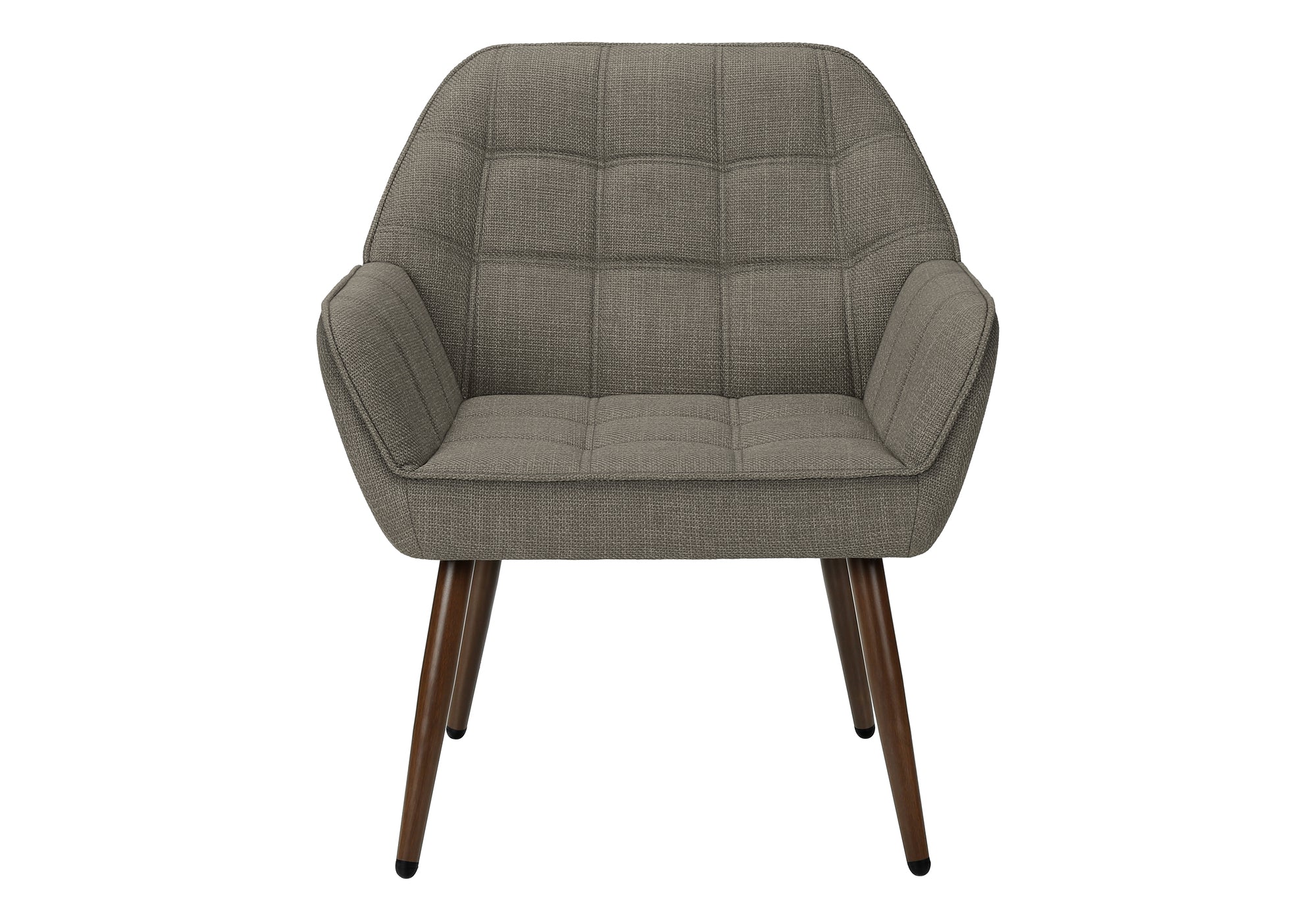 CHAISE D'APPOINT - 33"H / TISSU BRUN CLAIR – I 8000