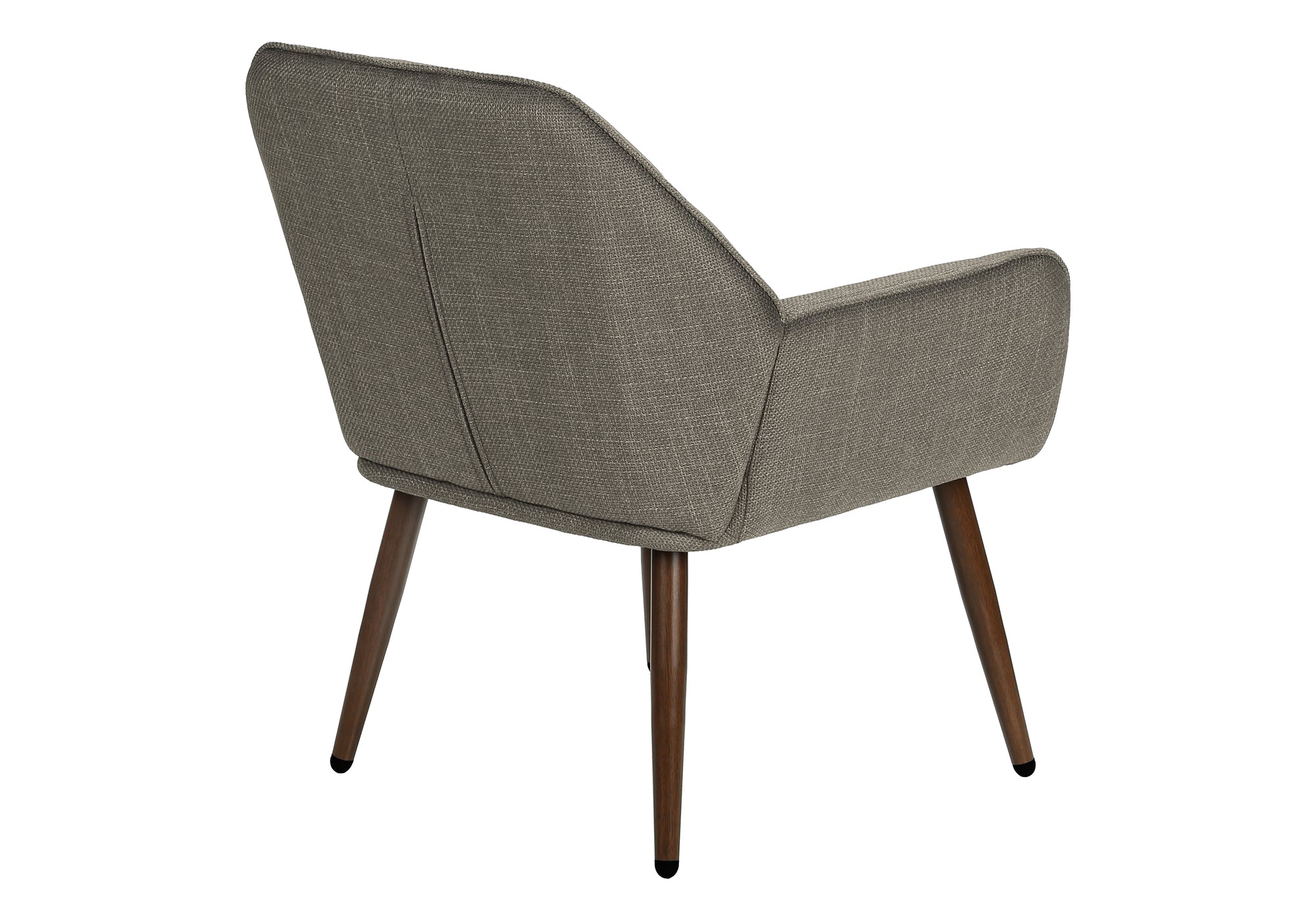 CHAISE D'APPOINT - 33"H / TISSU BRUN CLAIR – I 8000
