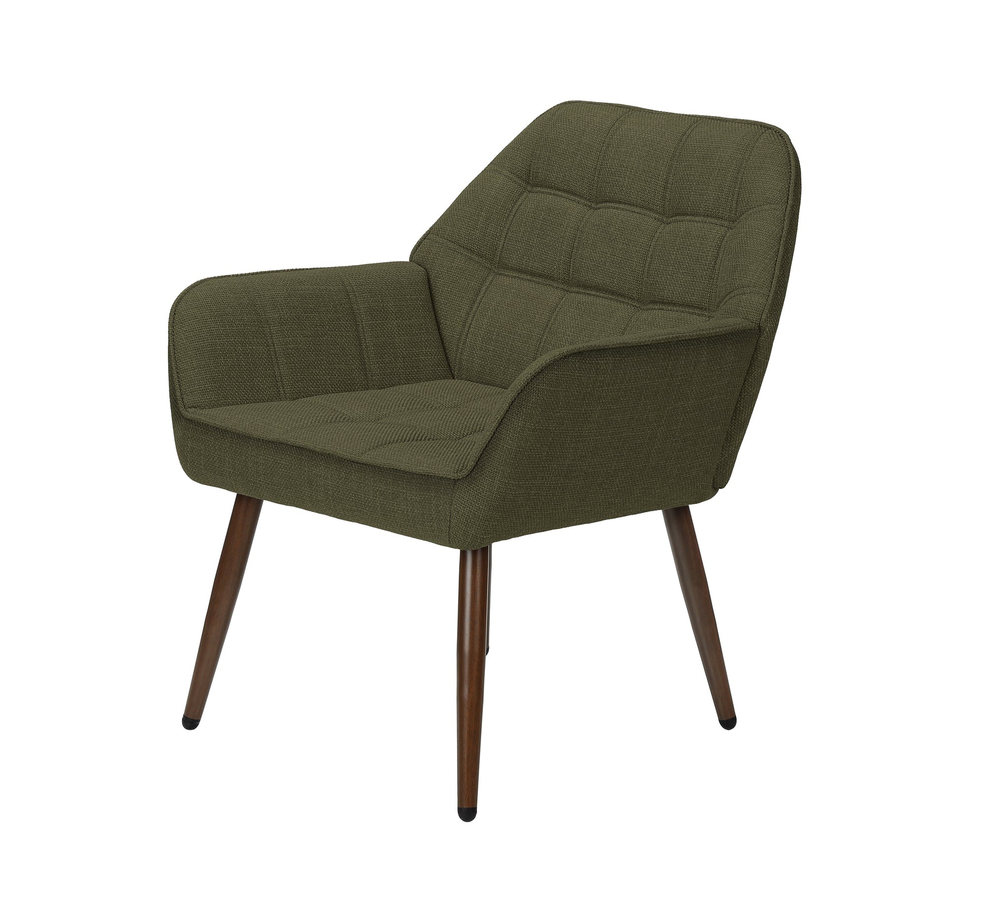CHAISE D'APPOINT - 33"H / TISSU VERT FONCE – I 8001