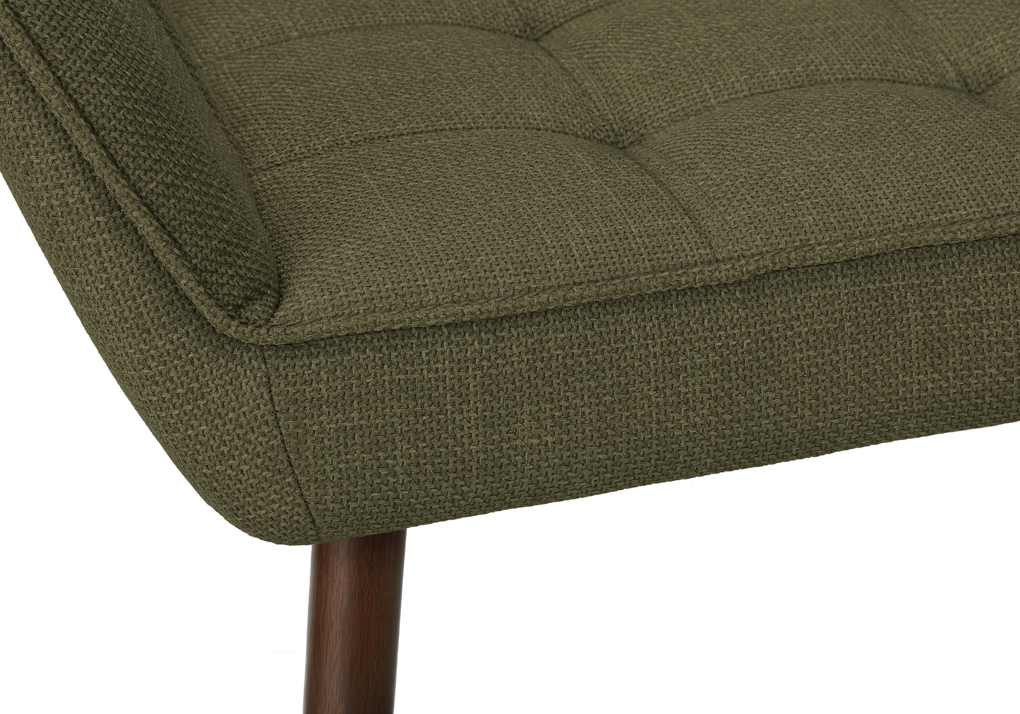 CHAISE D'APPOINT - 33"H / TISSU VERT FONCE – I 8001