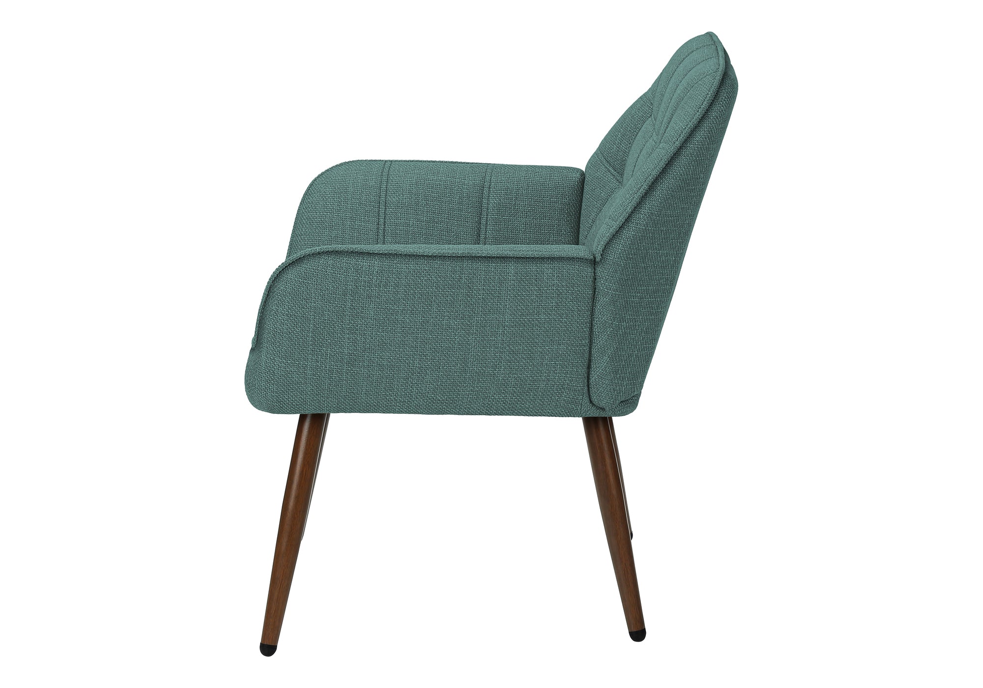 CHAISE D'APPOINT - 33"H / TISSU TURQUOISE – I 8006
