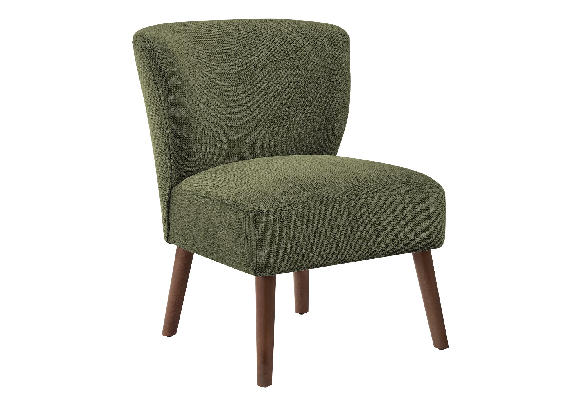 CHAISE D'APPOINT - 33"H / TISSU VERT – I 8087