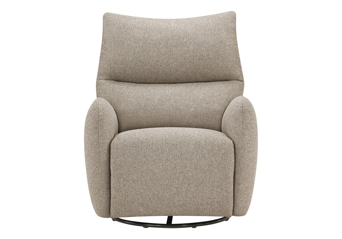 FAUTEUIL INCLINABLE - PIVOTANT MOTO. / USB BROWN LUMOS #31 – I 8407