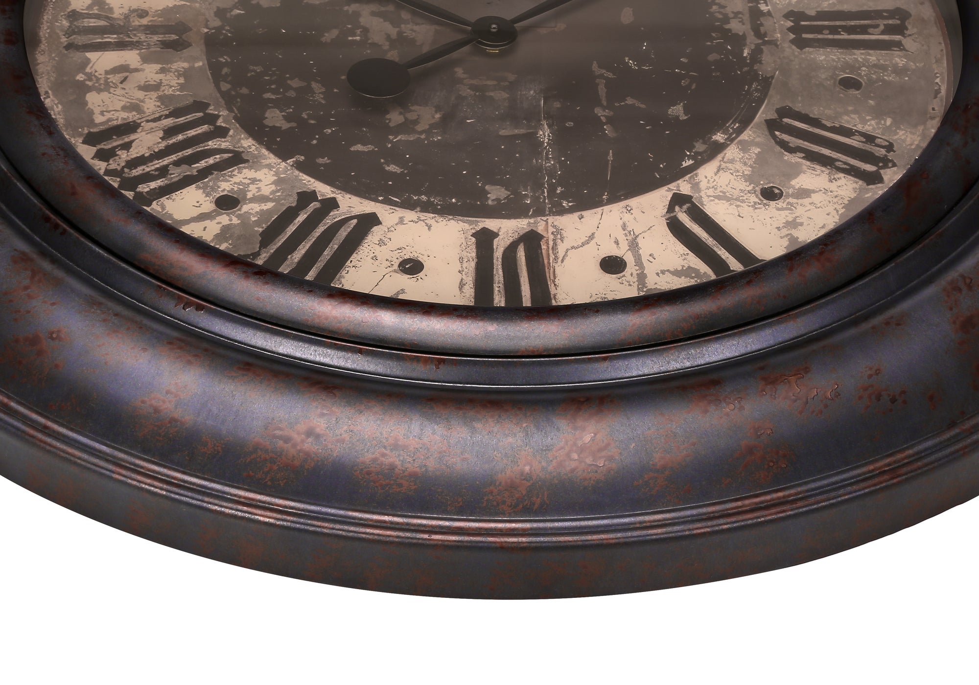 HORLOGE - 30" DIA. MURALE / BRUN – I 9027