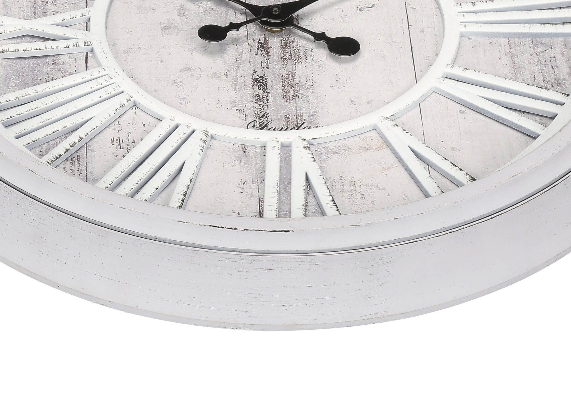HORLOGE - 20" DIA. MURALE / GRIS – I 9043