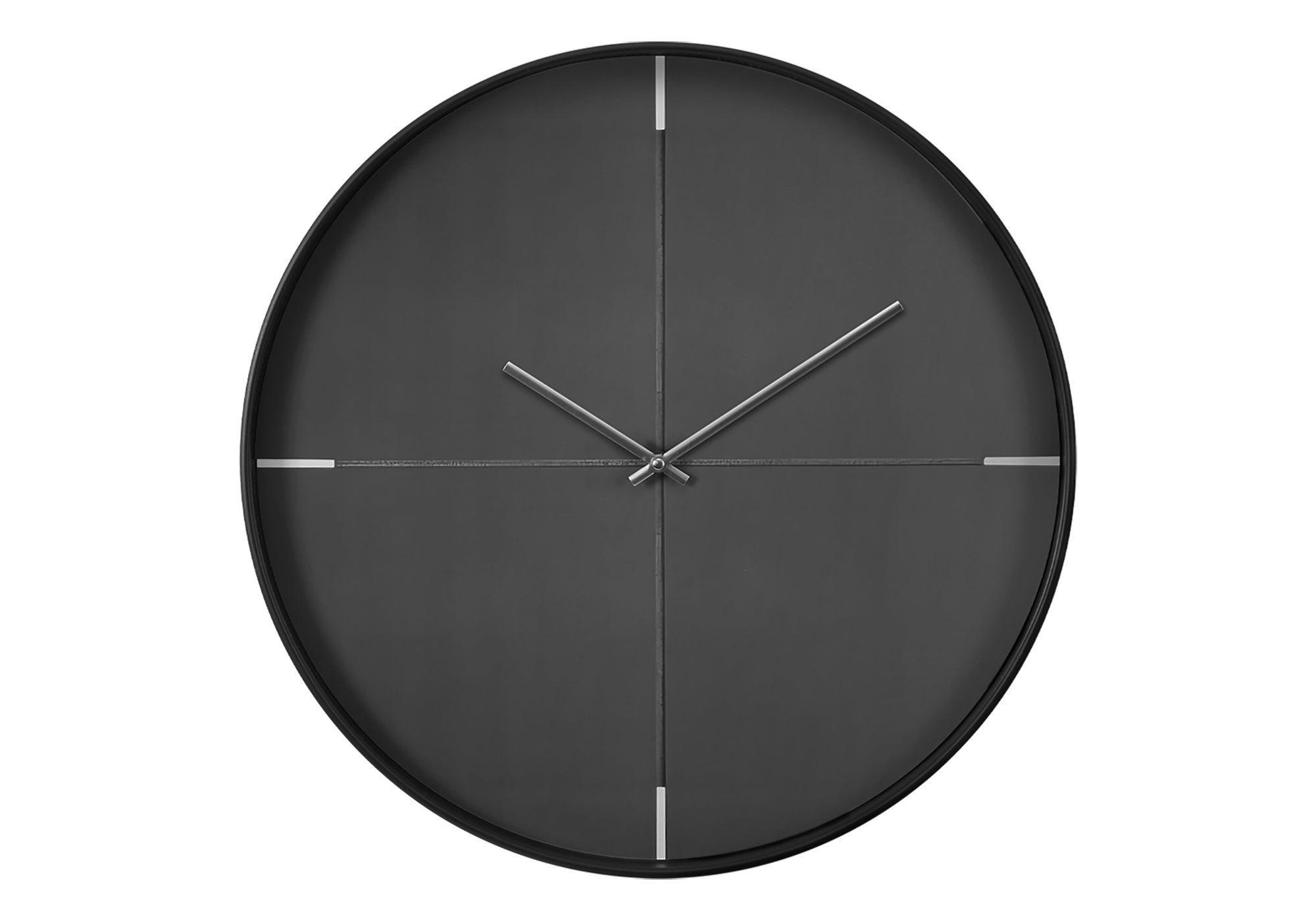 HORLOGE - 20" DIA. MURALE / NOIR – I 9050
