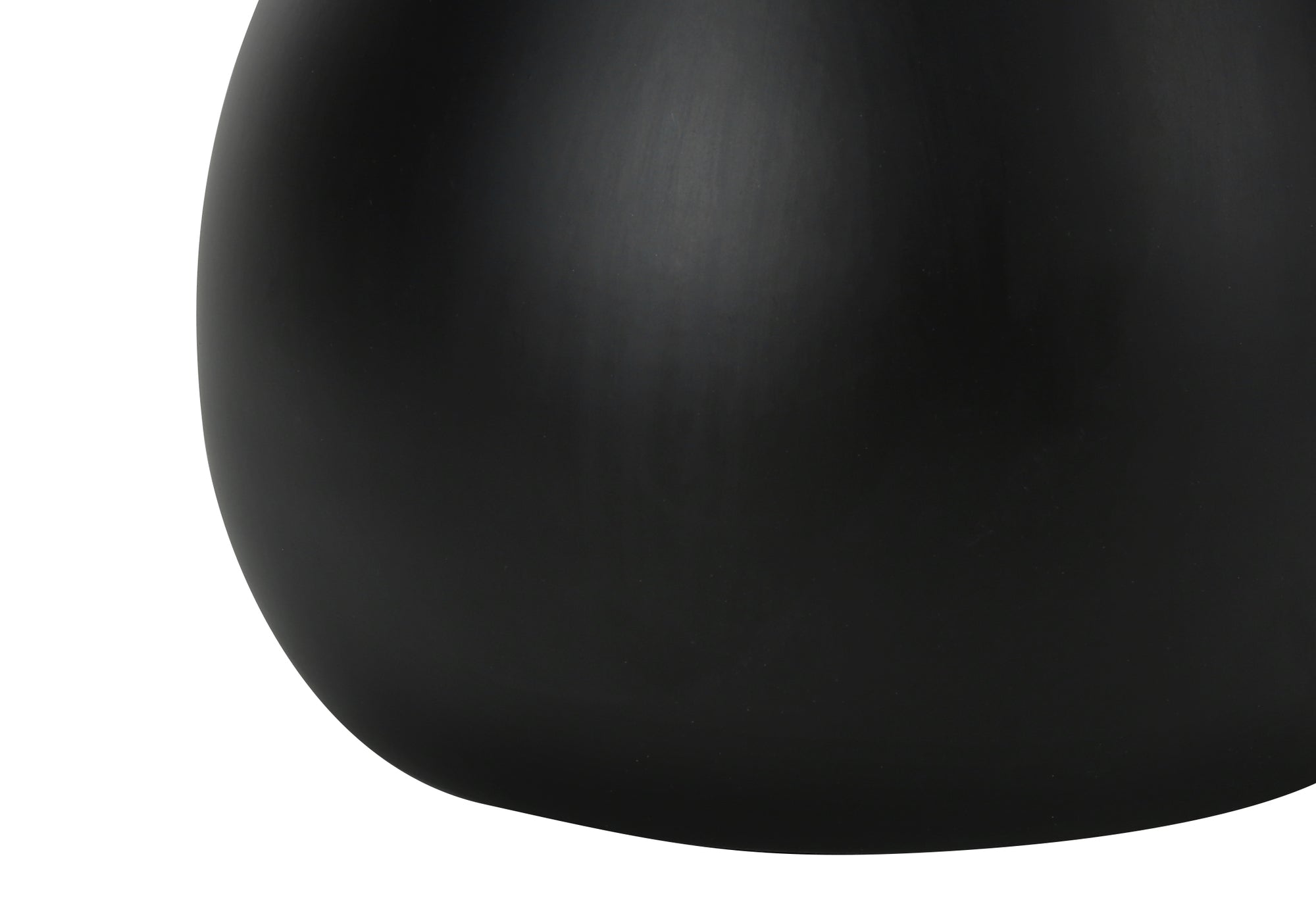 LUMINAIRE - 2MCX / 18"H LAMPE DE TABLE NOIR METAL /IVOIRE – I 9639.