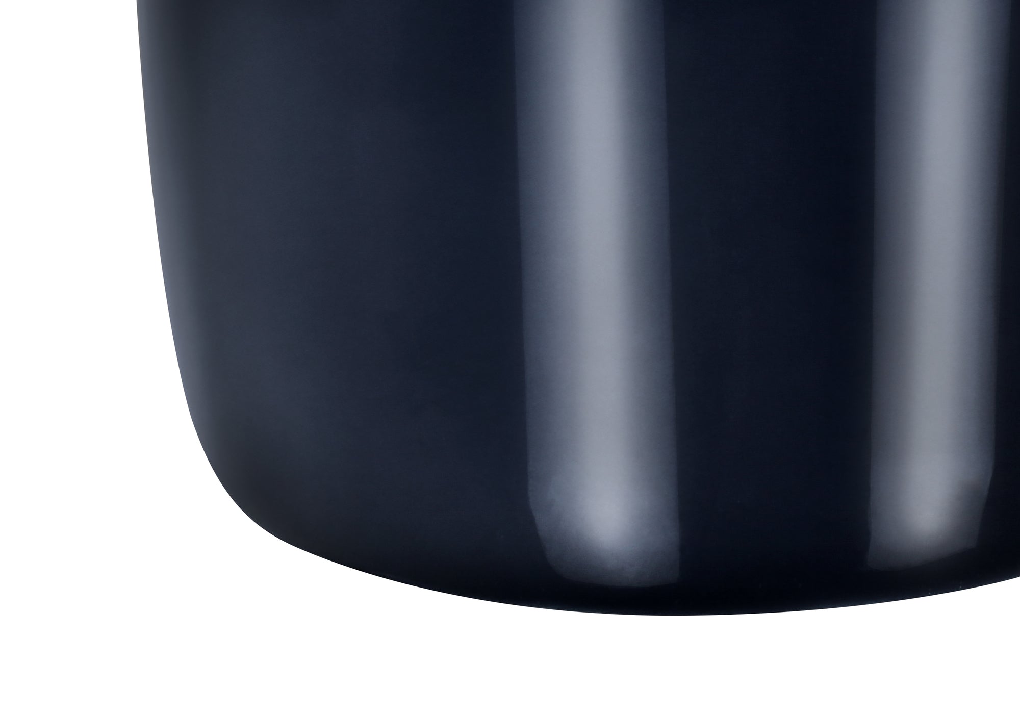 LUMINAIRE - 25"H LAMPE DE TABLE BLEU CERAMIQUE / IVOIRE – I 9663.