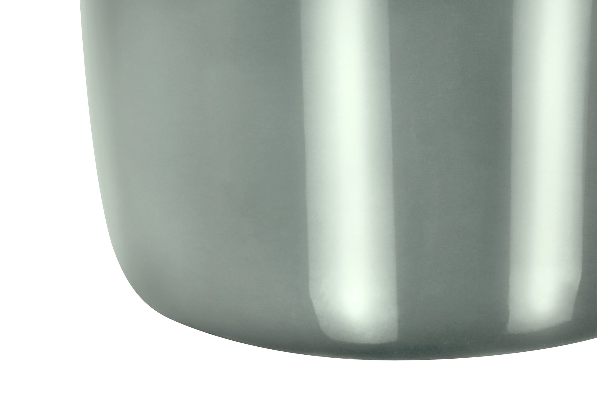 LUMINAIRE - 25"H LAMPE DE TABLE VERT CERAMIQUE / IVOIRE – I 9664.