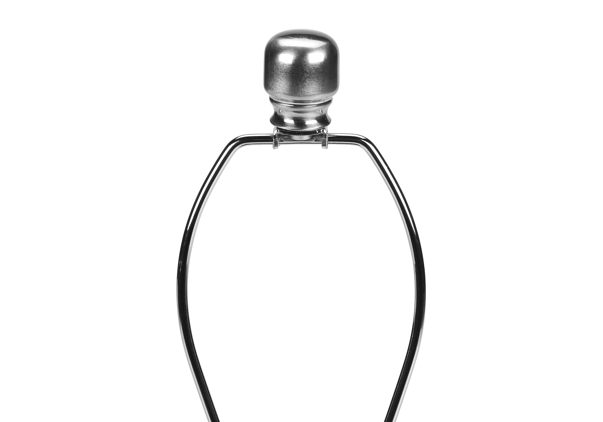 LUMINAIRE - 26"H LAMPE DE TABLE NOIR CERAMIQUE / IVOIRE – I 9705.