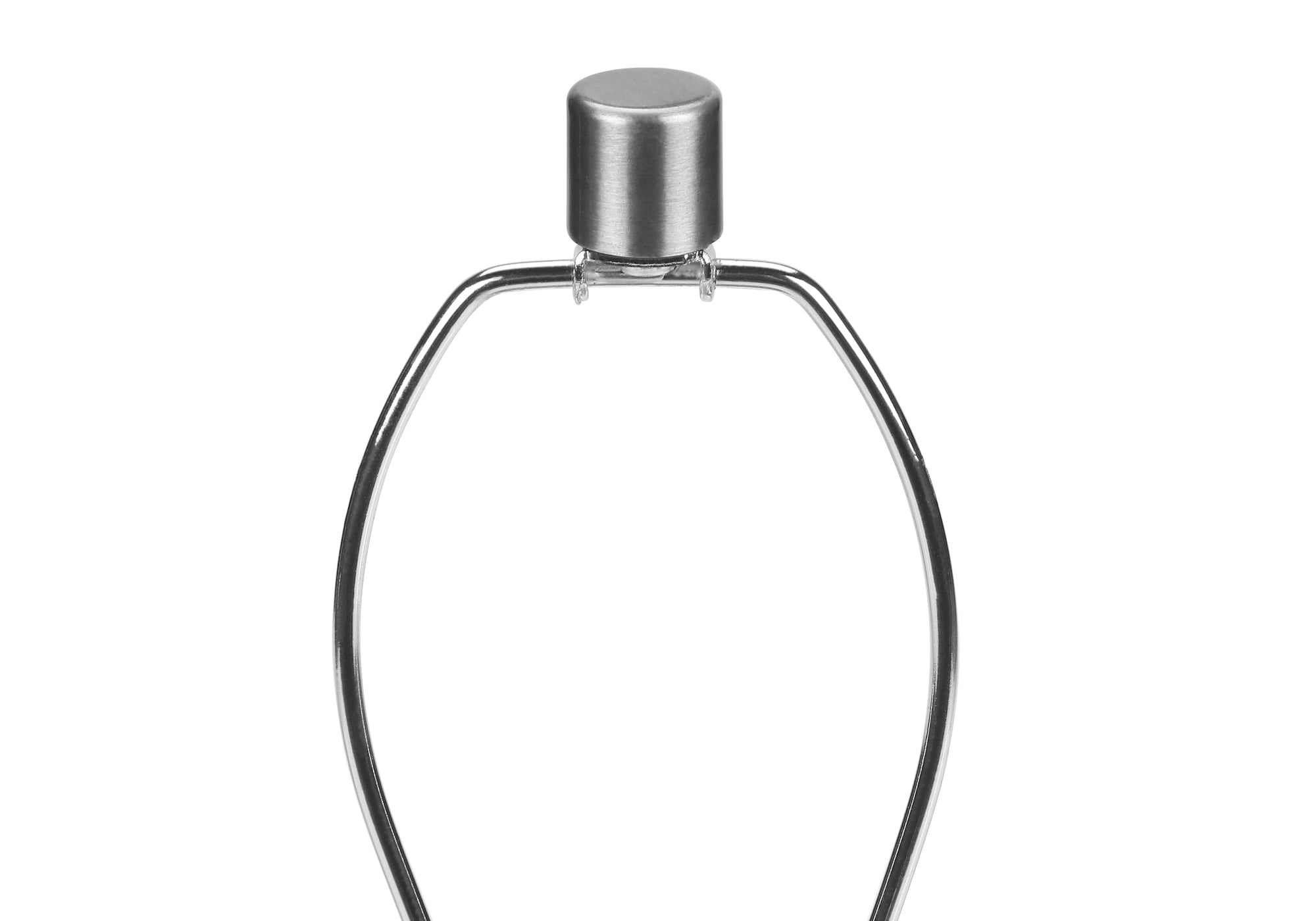 LUMINAIRE - 29"H LAMPE DE TABLE GRIS RESINE / IVOIRE – I 9712.
