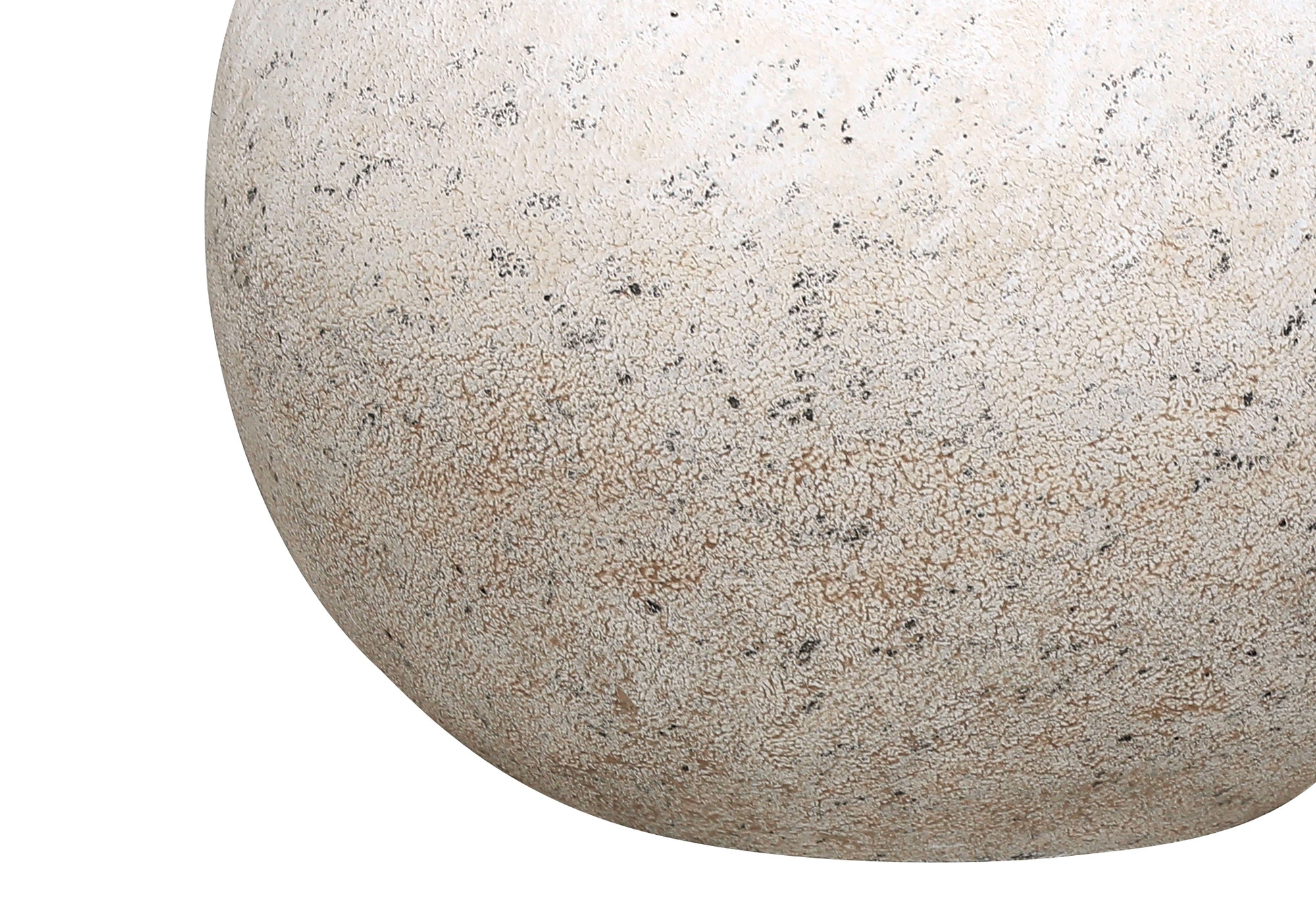 LUMINAIRE - 20"H LAMPE DE TABLE GRIS BETON / IVOIRE – I 9717.