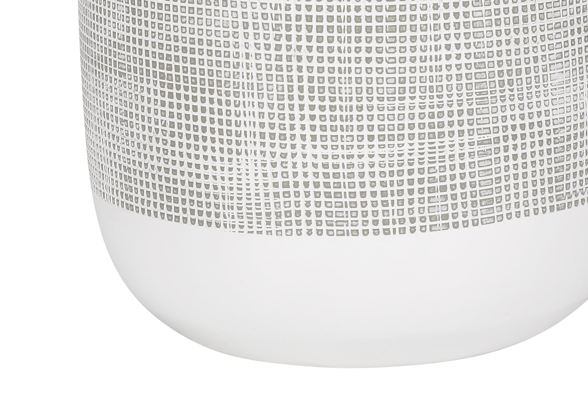 LUMINAIRE - 27"H LAMPE DE TABLE GRIS CERAMIQUE / GRIS – I 9725.