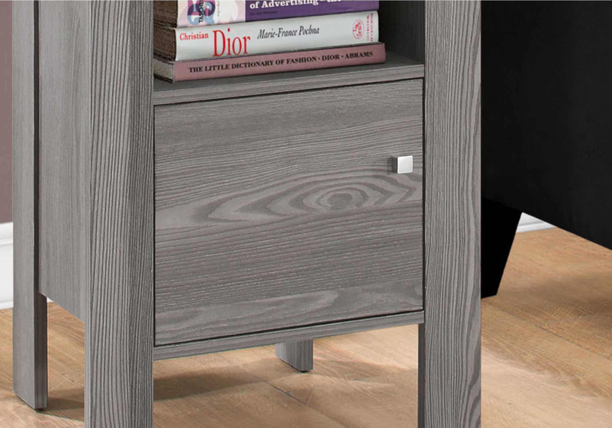 TABLE DE CHEVET - TABLE DE CHEVET GRIS – I 2138.