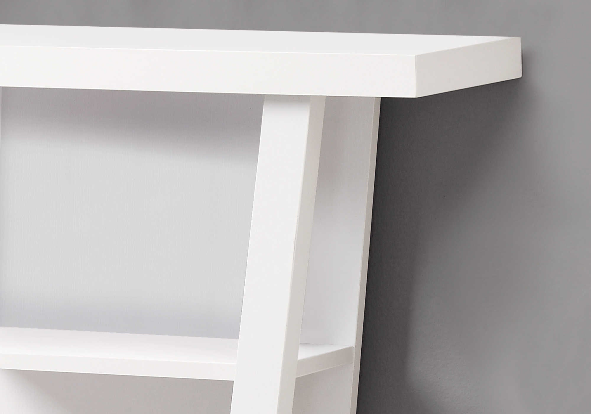TABLE D'APPOINT - 32"L / CONSOLE D'ENTREE BLANCHE – I 2560.