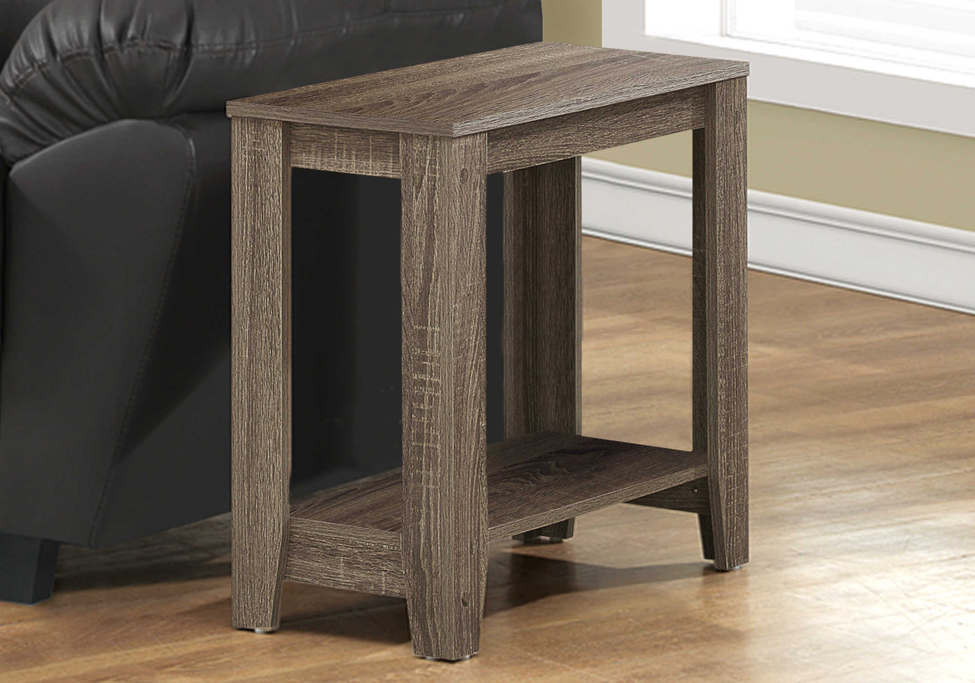 TABLE DE CHEVET - TAUPE FONCE – I 3115.