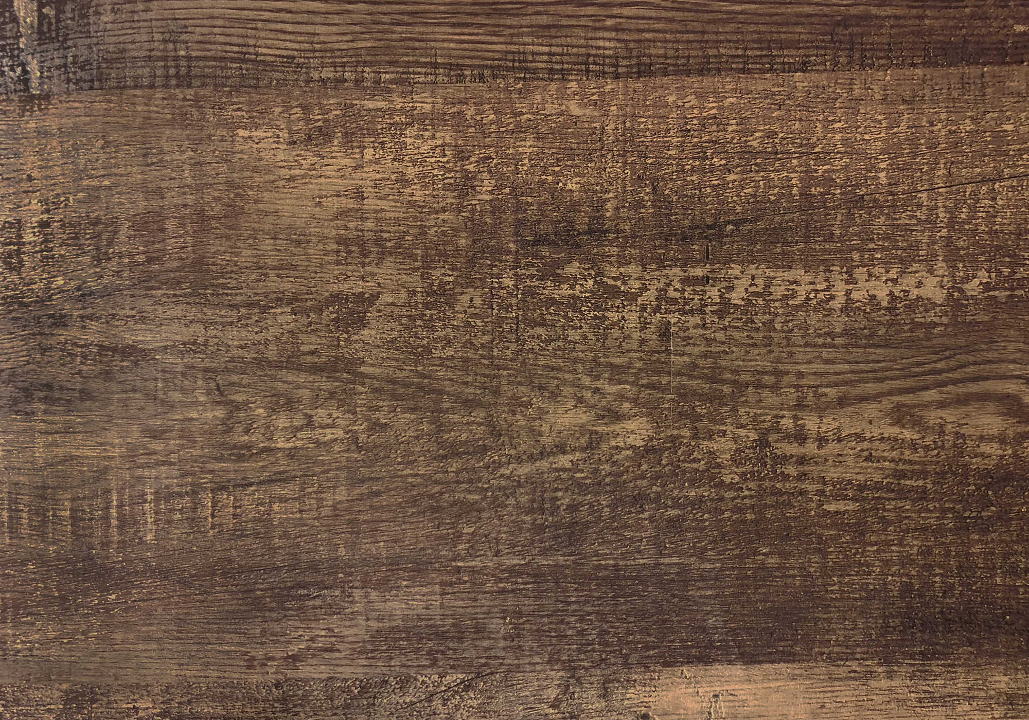 TABLE DE CHEVET - 24"H / FAUX BOIS BRUN / METAL NOIR – I 3450.