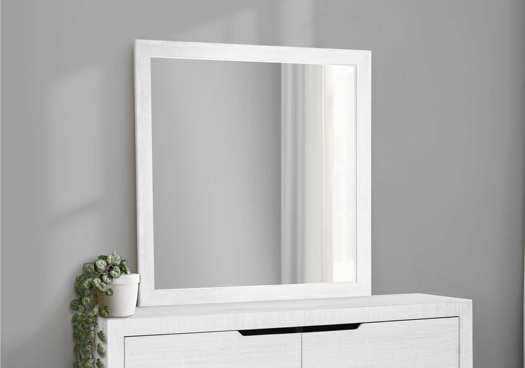 CHAMBRE A COUCHER - MIROIR MURAL / BLANCHE – I 5242