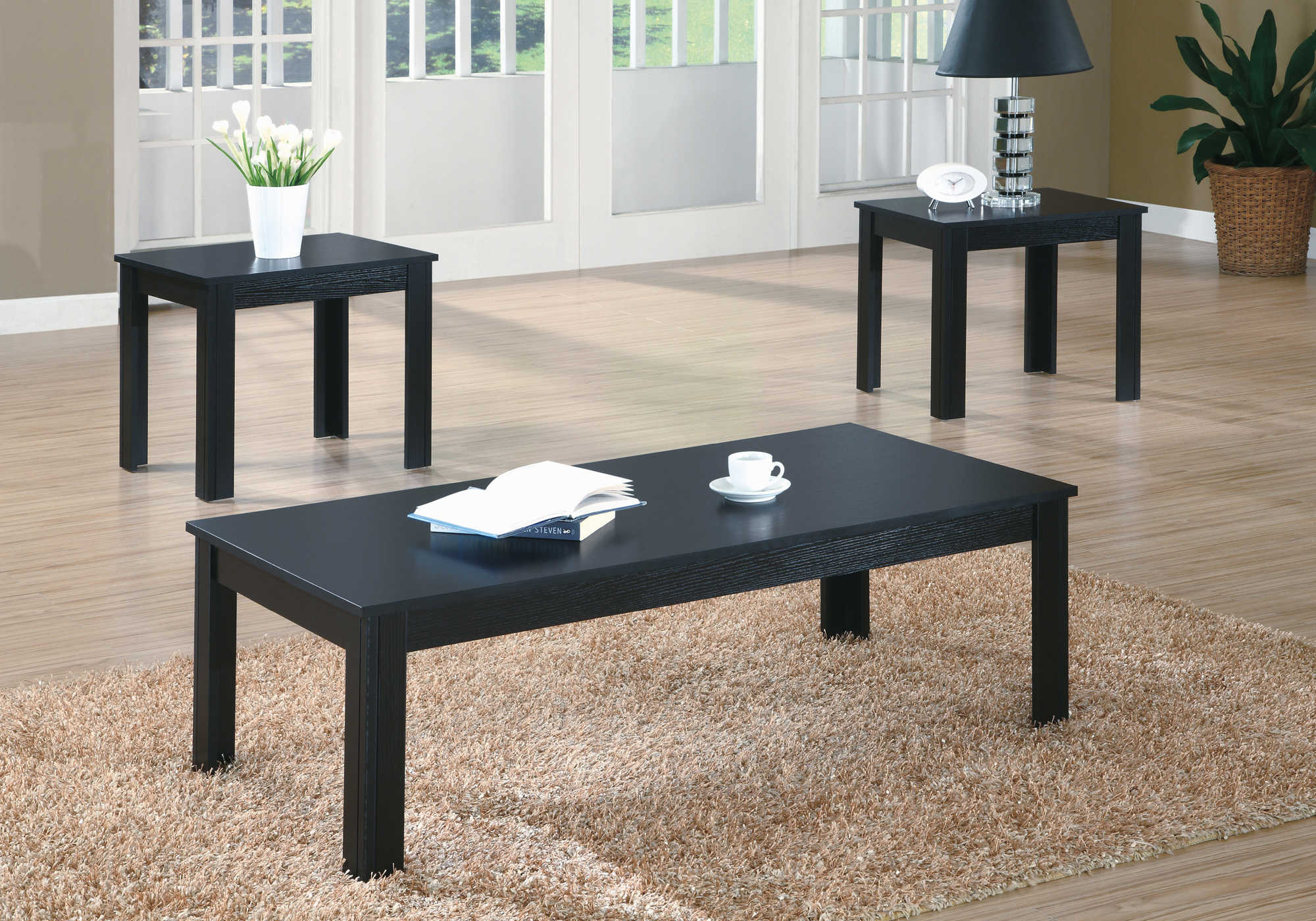 ENS DE TABLES - 3PCS / NOIR – I 7840P