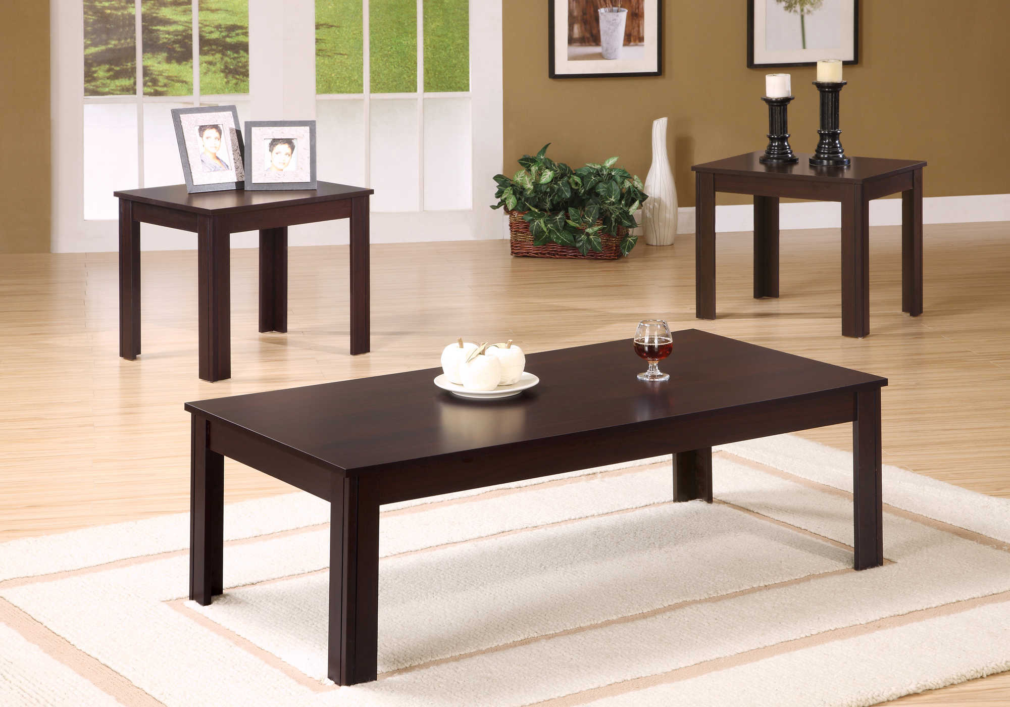 ENS DE TABLES - 3PCS / ESPRESSO – I 7842P