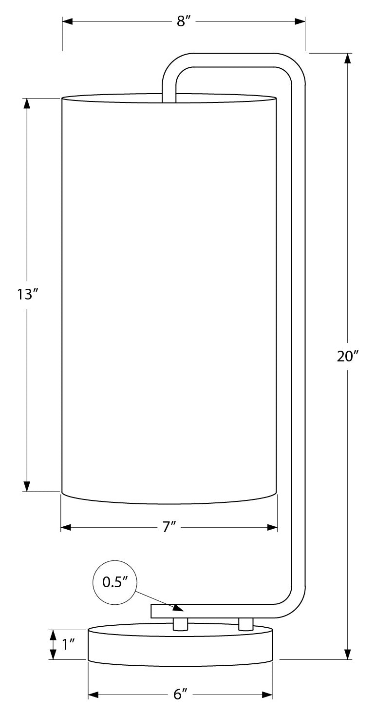 LUMINAIRE - 20"H LAMPE DE TABLE BLANC MARBRE / IVOIRE – I 9636.