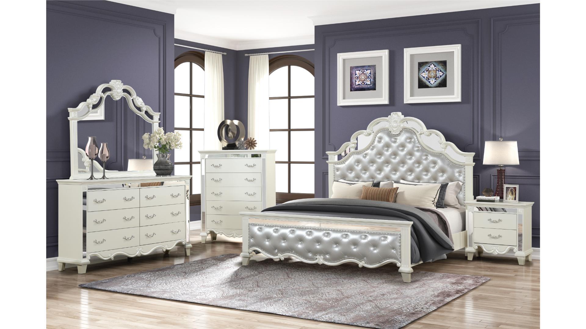 Image of milan bedroom set 8pcs.