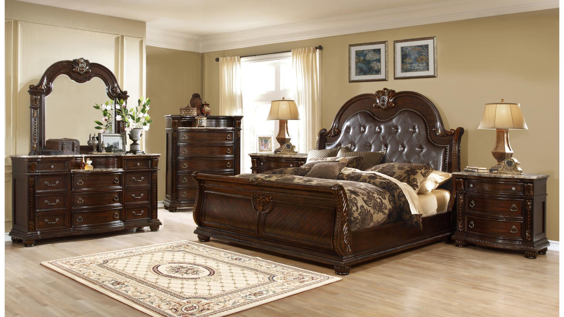 Image of roma bedroom set 8pcs.