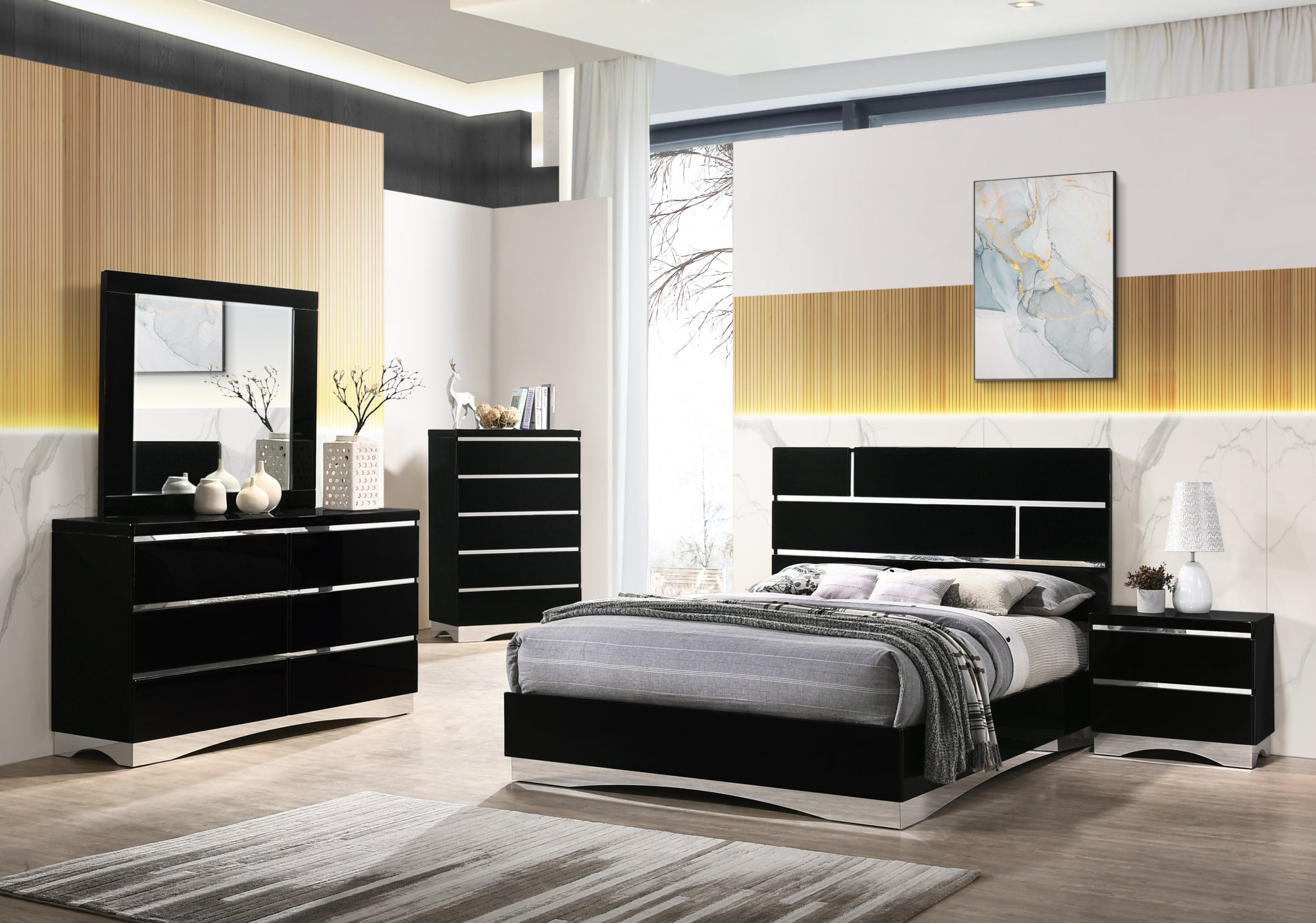 ENSEMBLE DE CHAMBRE STONEY BLANC