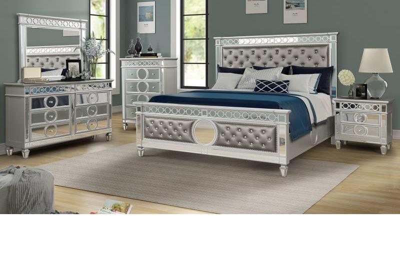 Image of symphony bedroom set 8pcs.