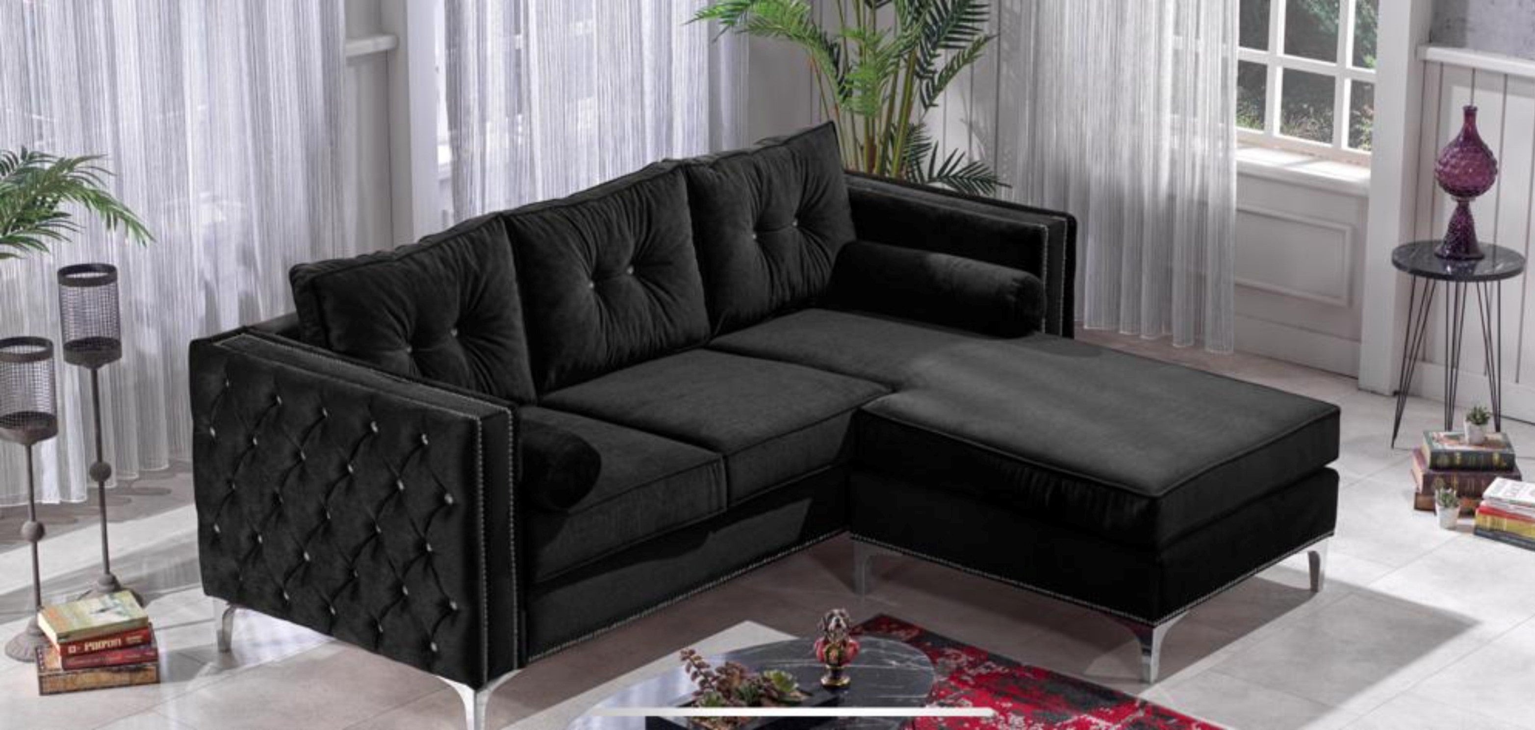 Alaska - Reversible Sectional Velvet