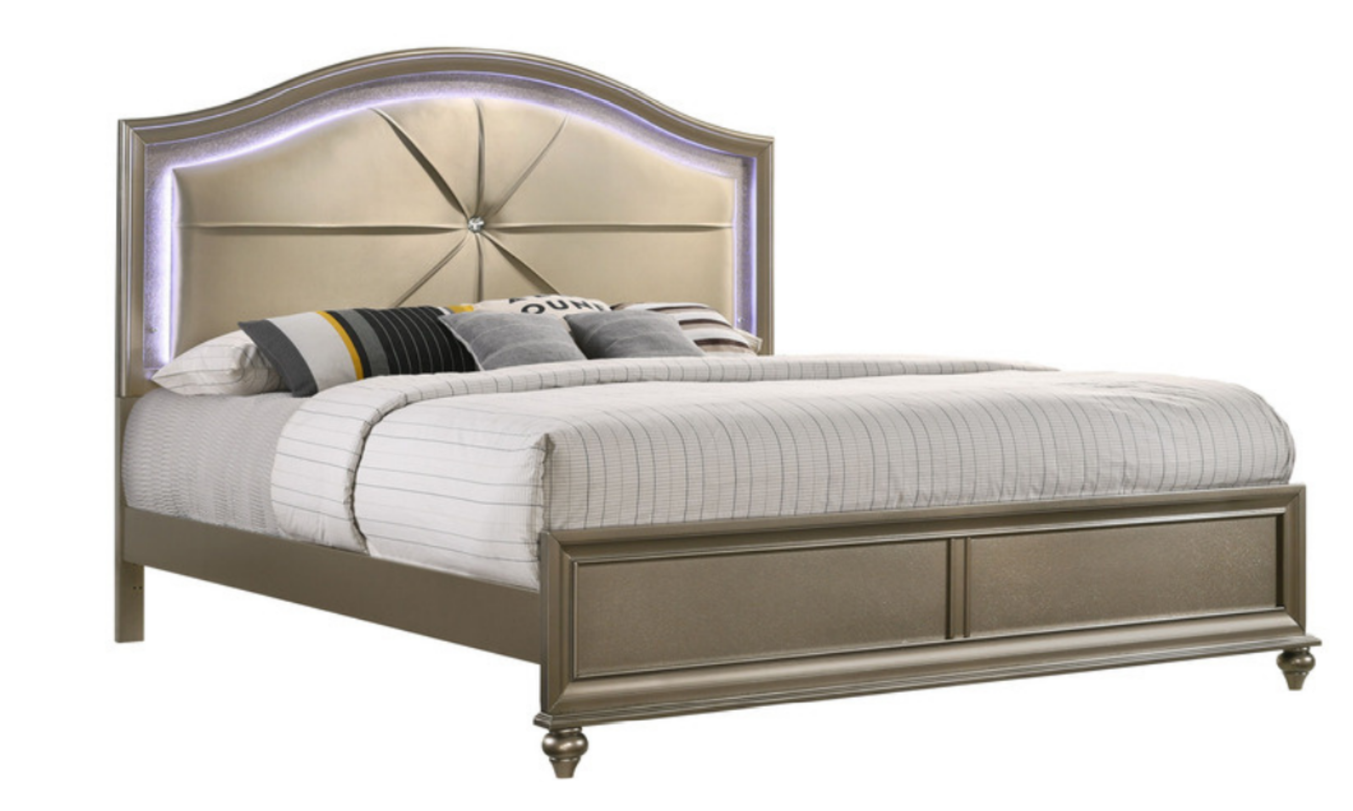 Image of bed angel - bed frame solid wood.