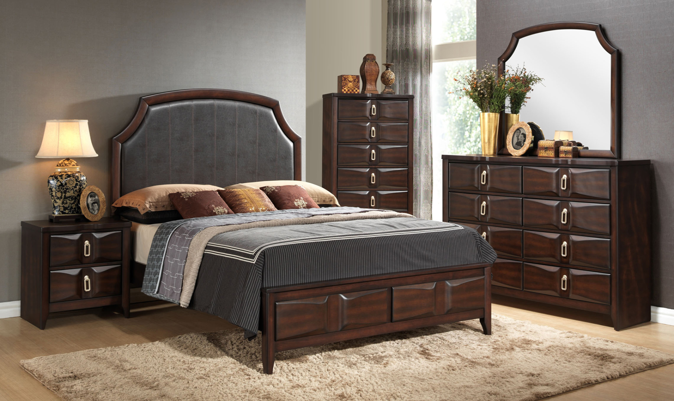 Image of nina bedroom set 8pcs.