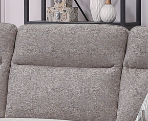 Soft-Touch Warm Greige (Grey/Beige) performance fabric Sofa – IF-8026