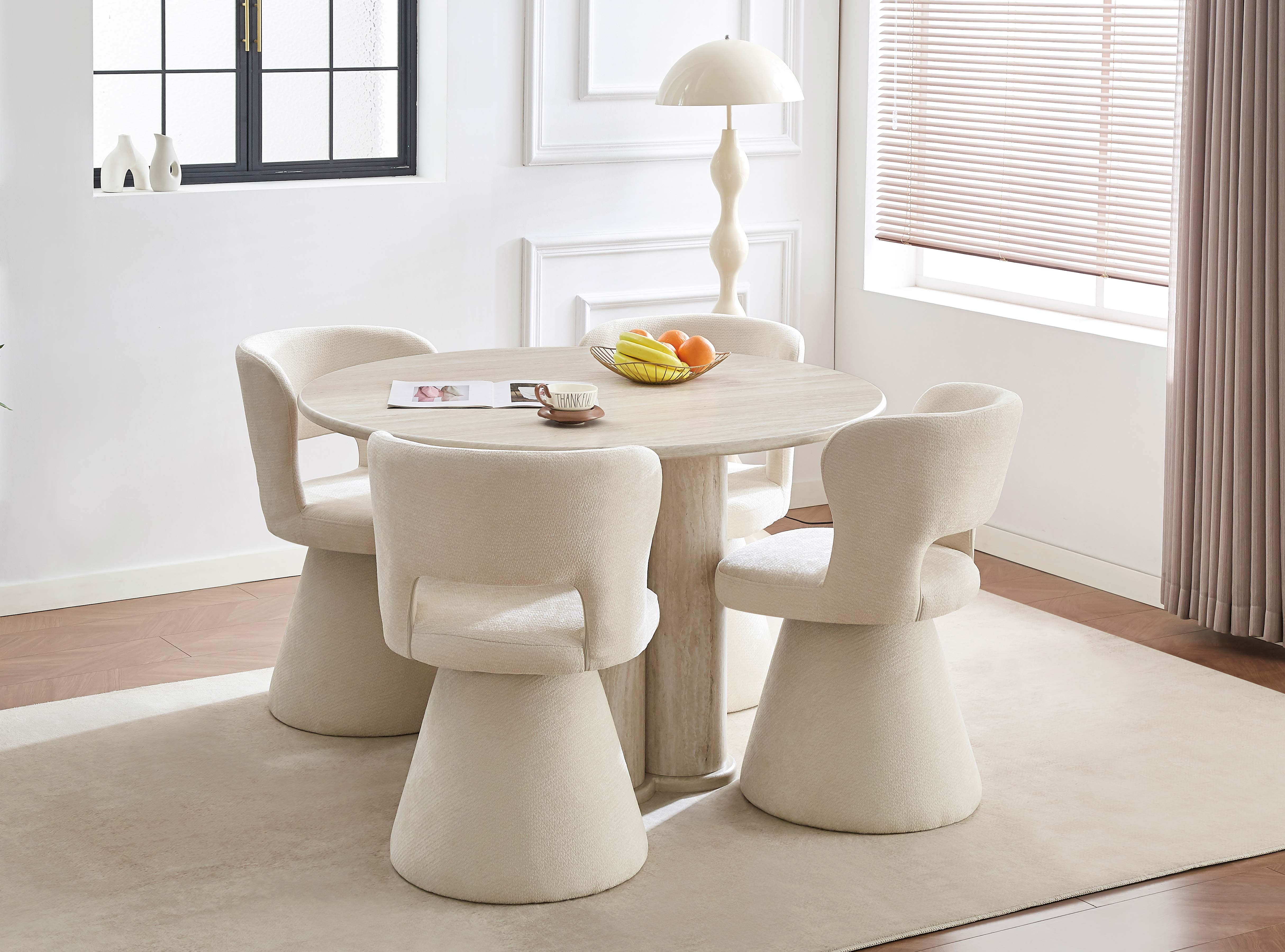 Modern neutral tone for versatile styling Dinette Set – T-1435 C-1436