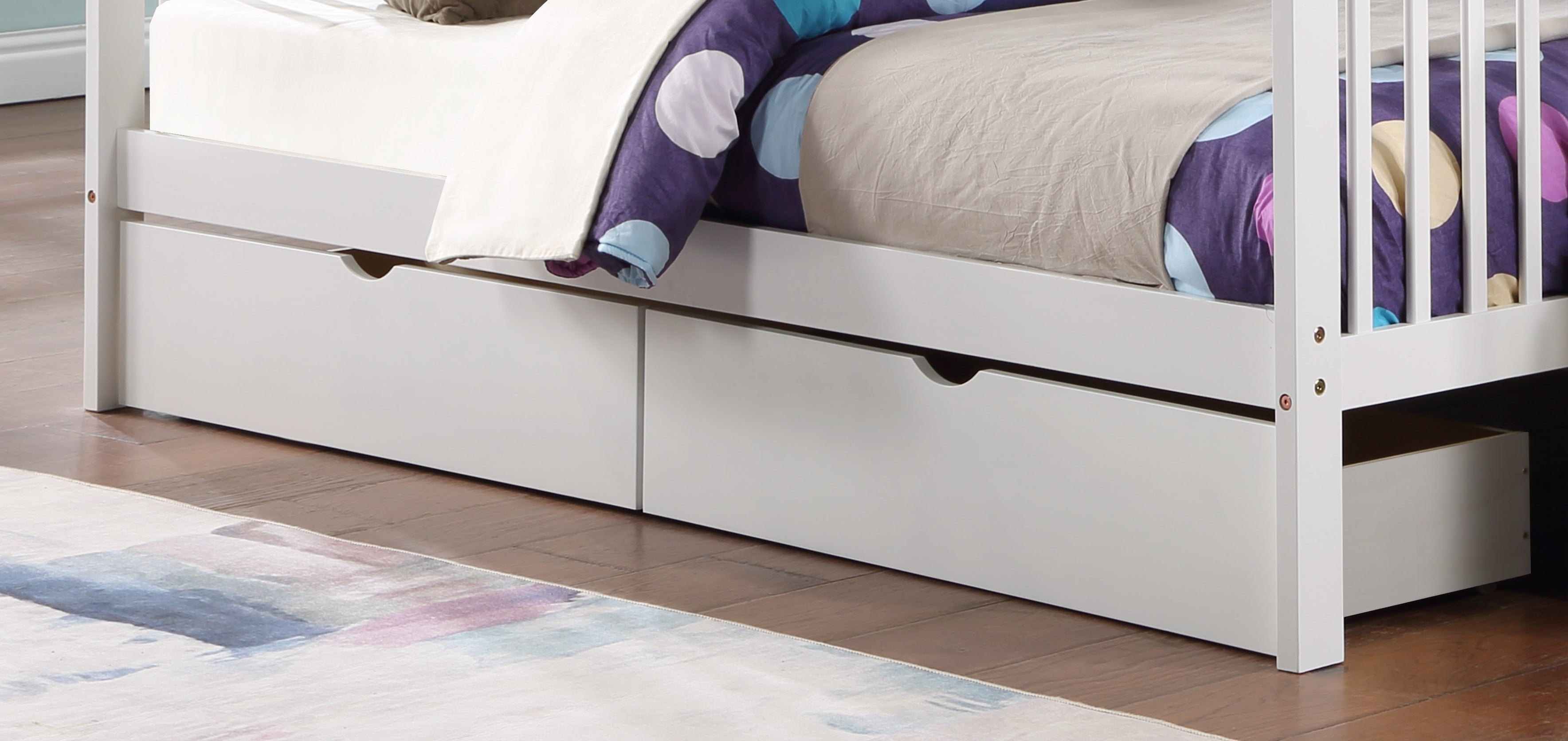 Staircase is Left-Hand side facing and cannot be changed to Right side Bunk Bed – B-1892 (Single/...