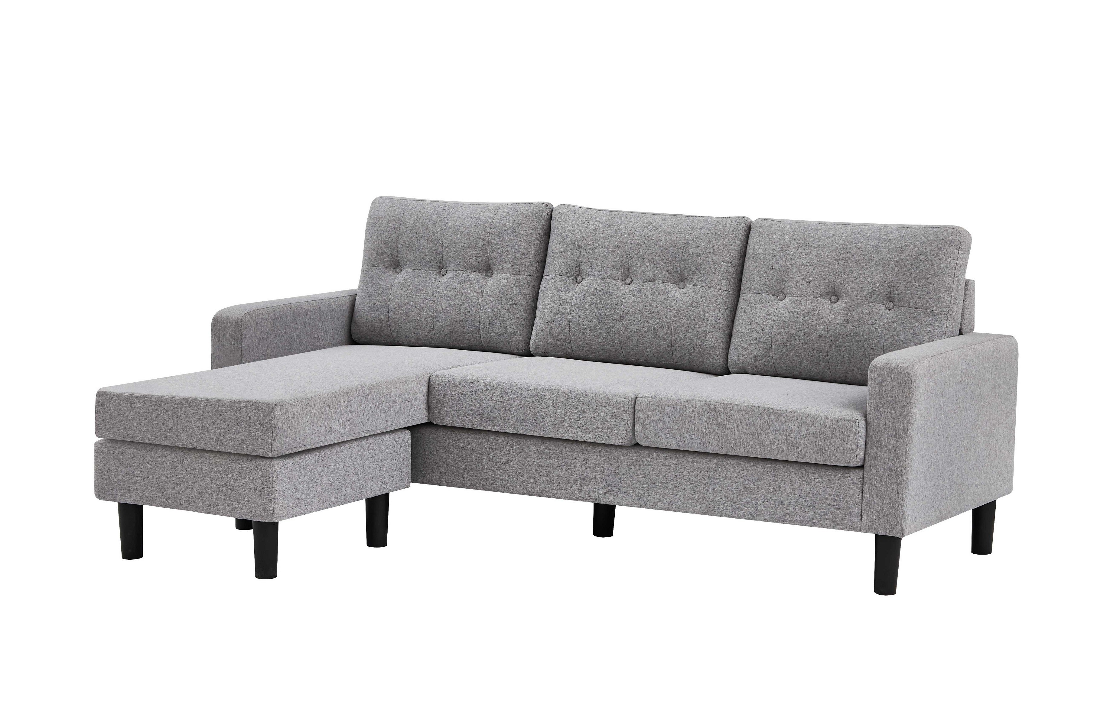 Solid wood legs for a simple, modern touch Sofa Sectional – IF-9320
