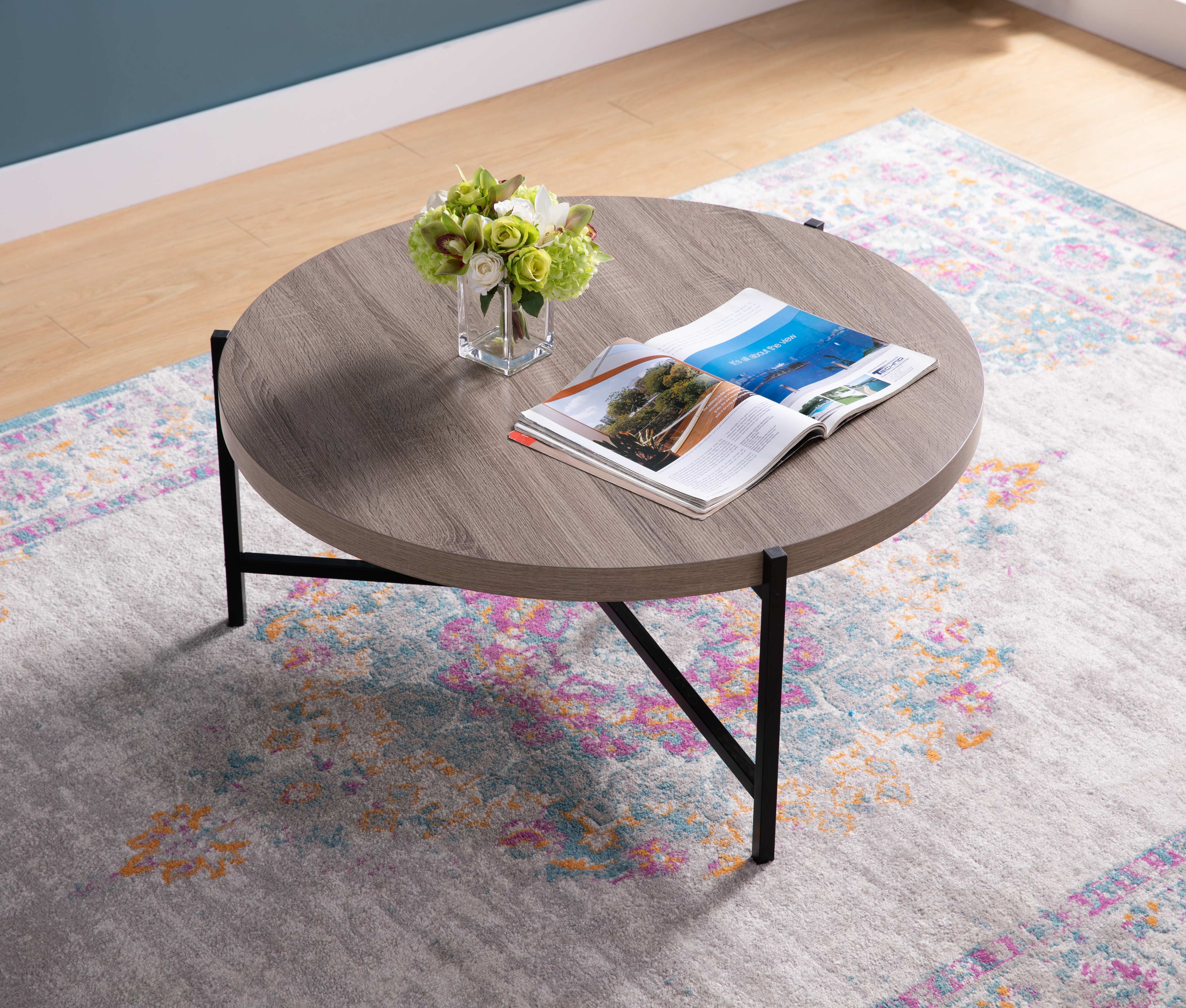 Neutral finish complements modern and transitional décor Coffee / Side Table – IF-3225