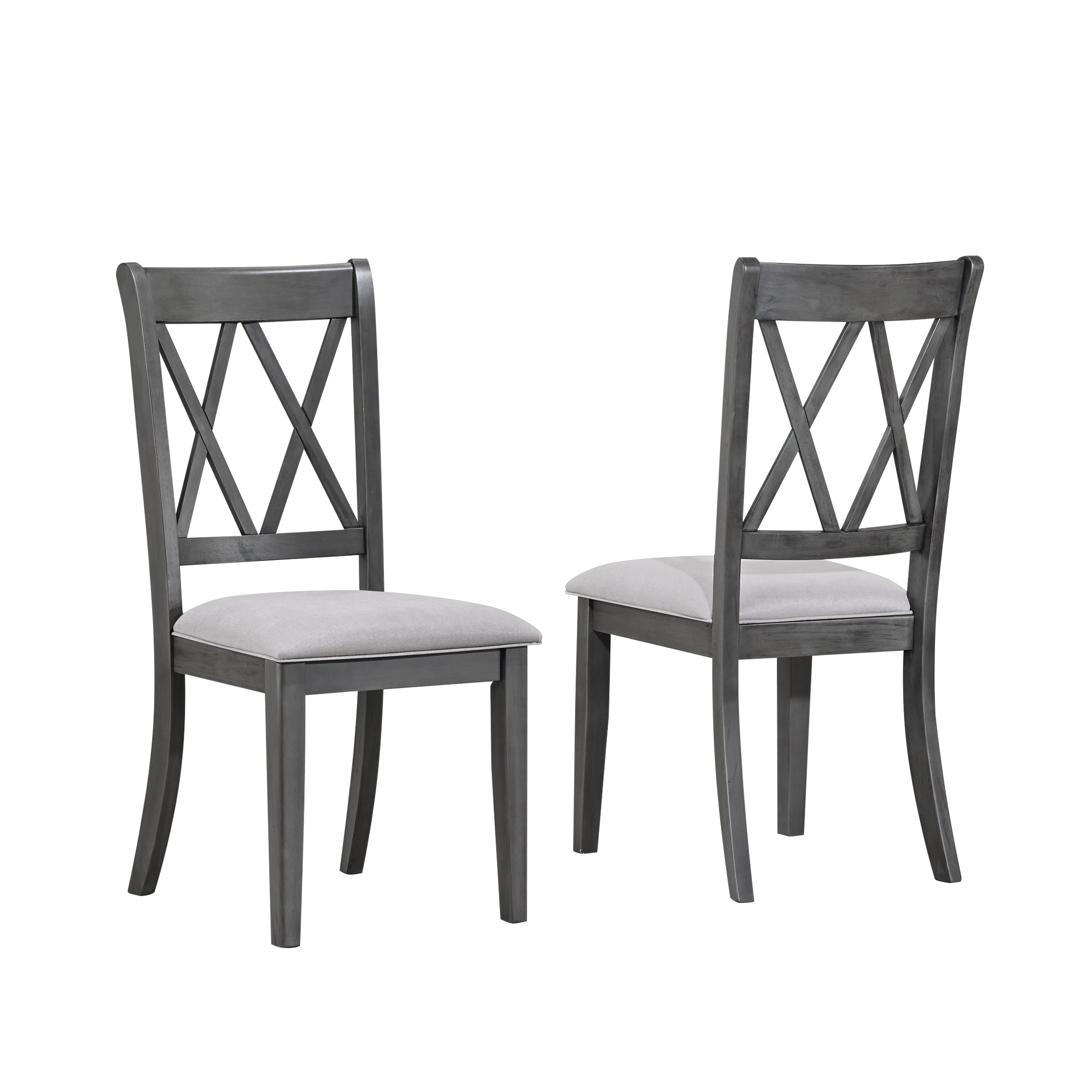 Fabric Upholstered Cushion Seats Dinette Set – T-1095 C-1098