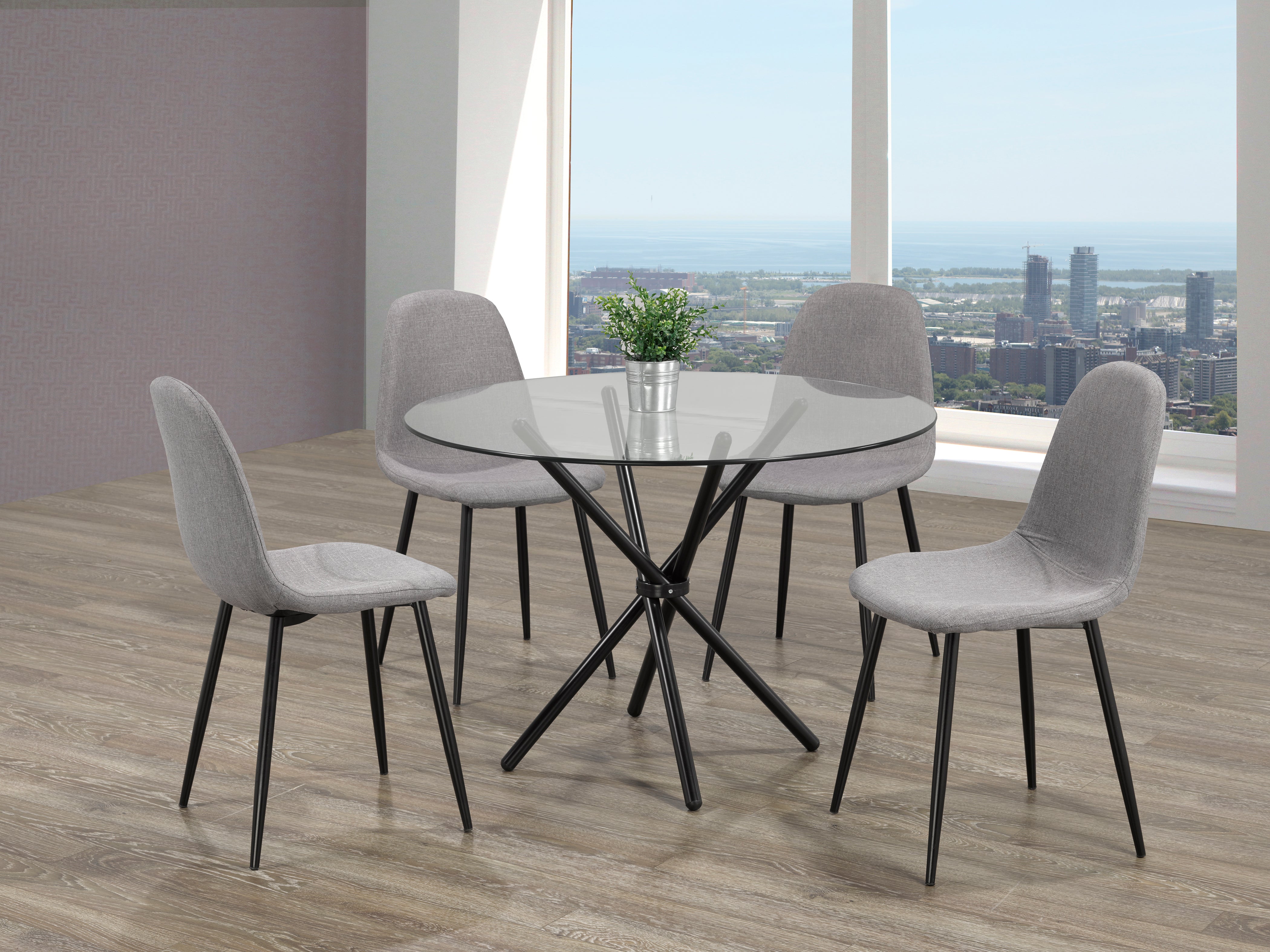 Image of t-1429 c-1745 5pc dinette set.