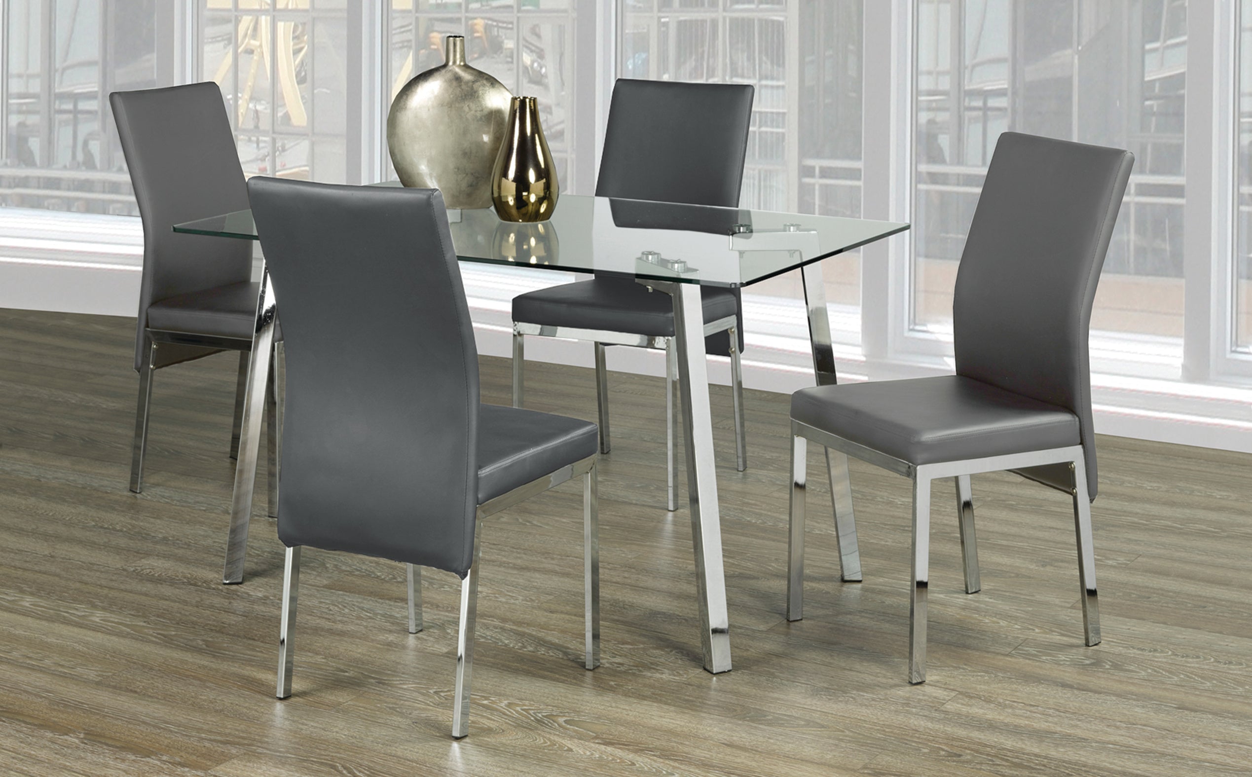 Image of t-5065 c-5065 5pc dinette set.