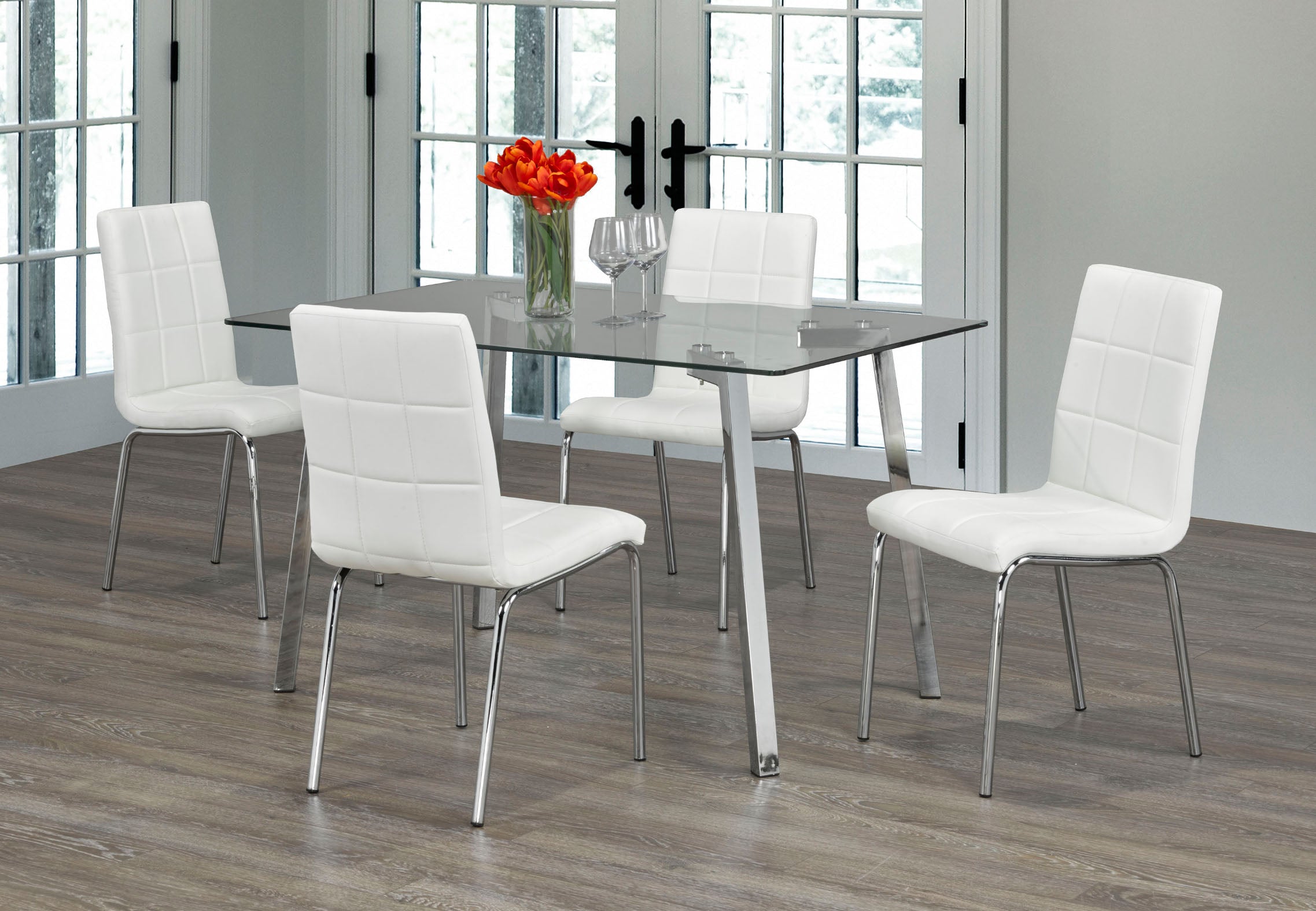 Image of t-5065 c-1761 5pc dinette set.